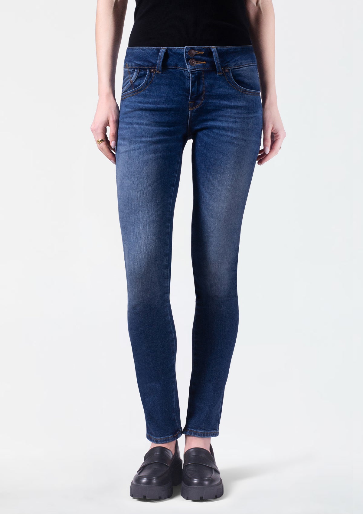 Molly M Ellene Safe Mid Rise Slim Jean