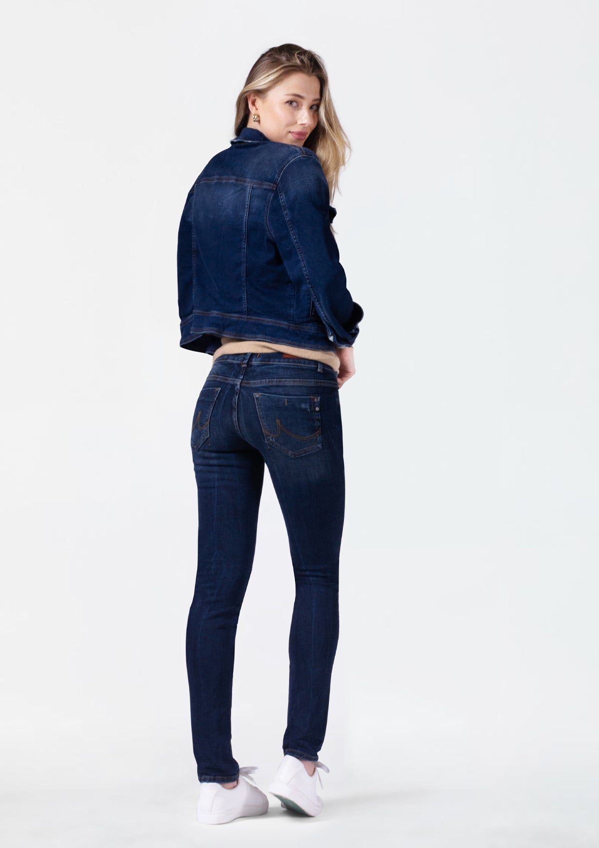 Molly M Estera Mid Rise Slim Jean