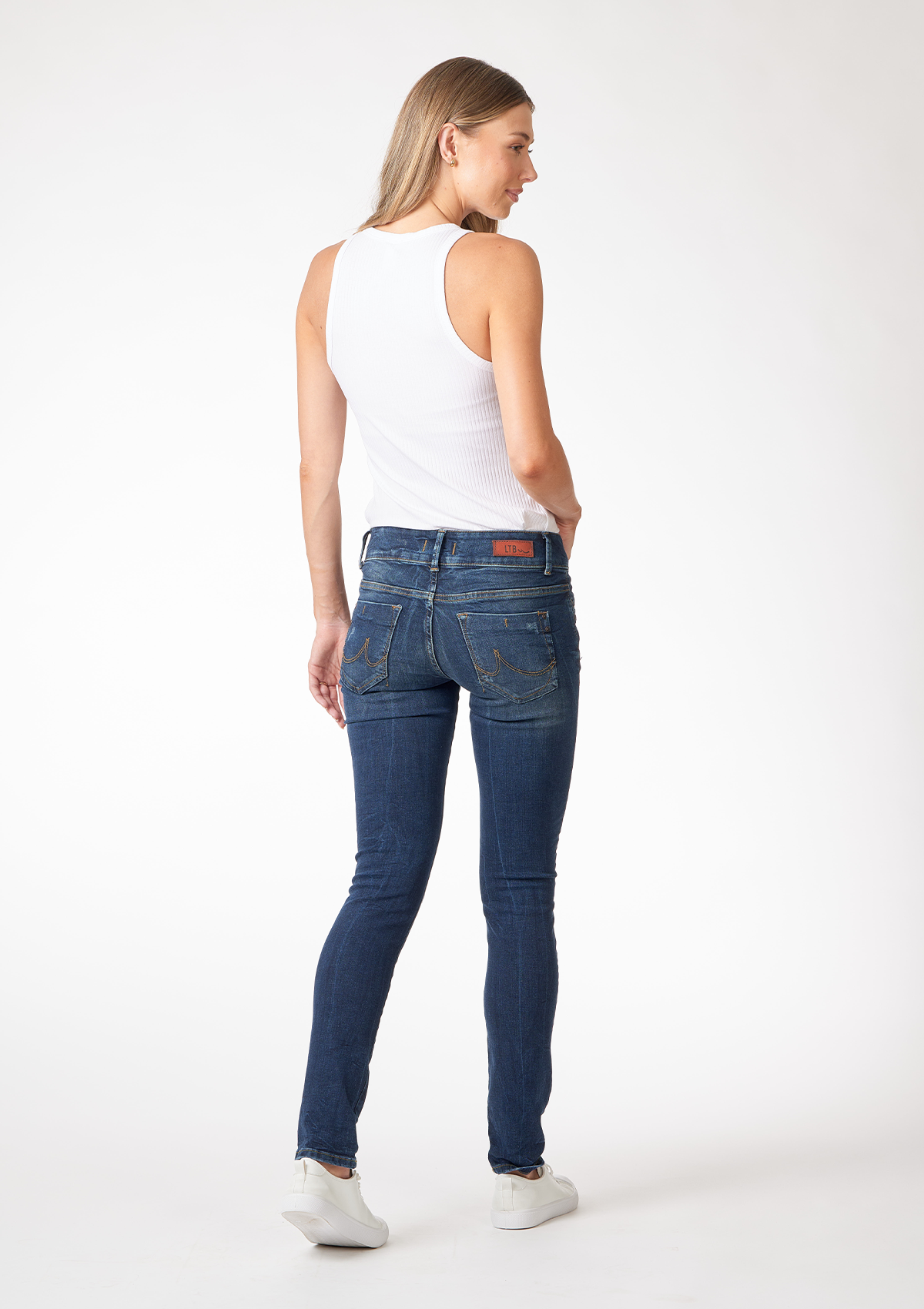 Molly M Estera Mid Rise Slim Jean