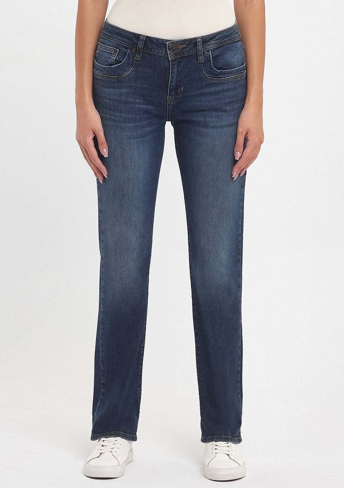 Vilma Zayla Mid Rise Straight Jean