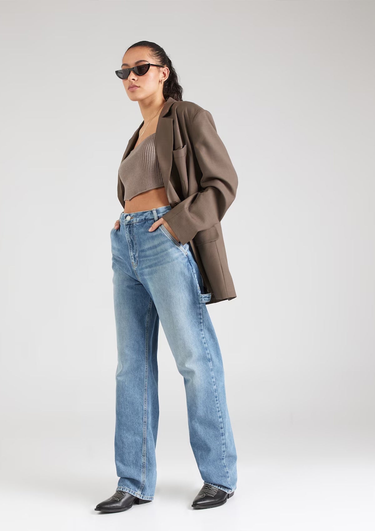 Milda B Parry High Rise Carpenter Jean