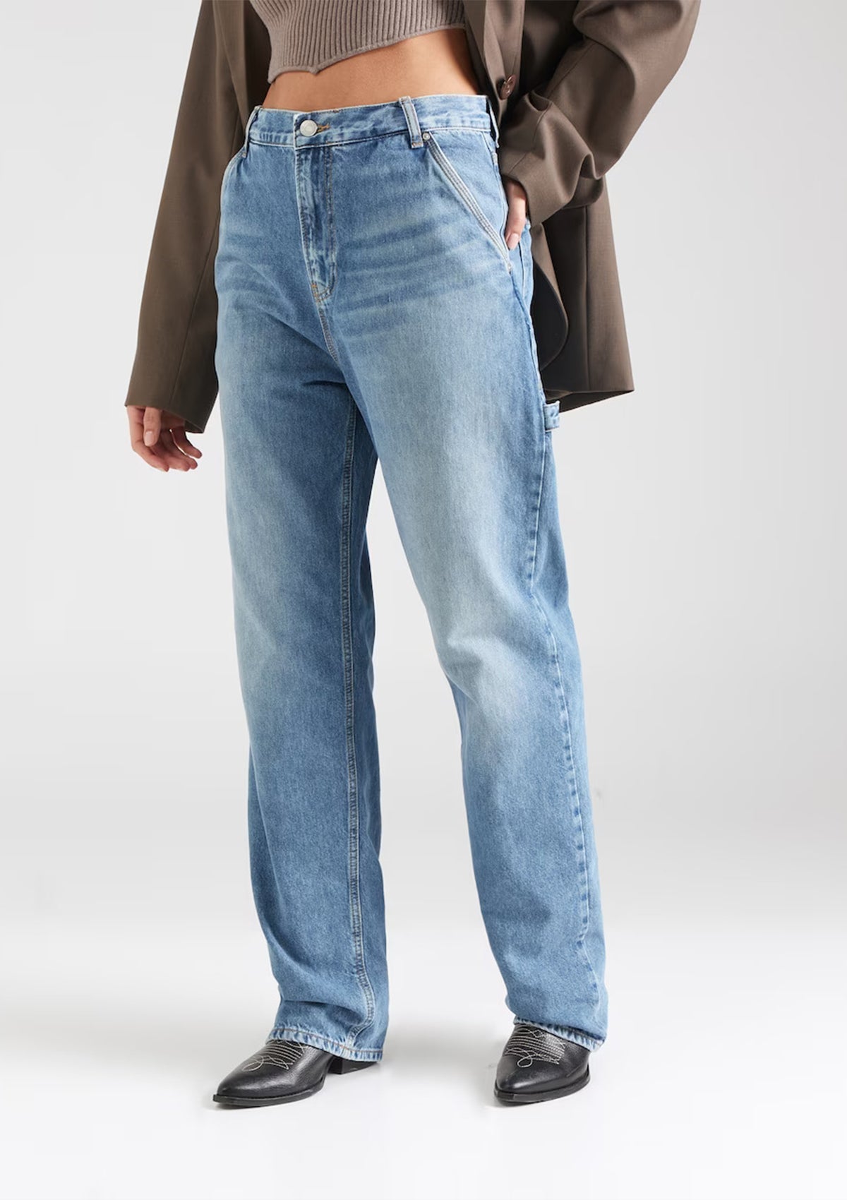 Milda B Parry High Rise Carpenter Jean