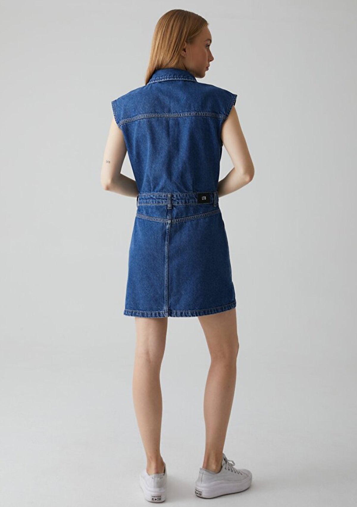 Izara Denim Mini Dress
