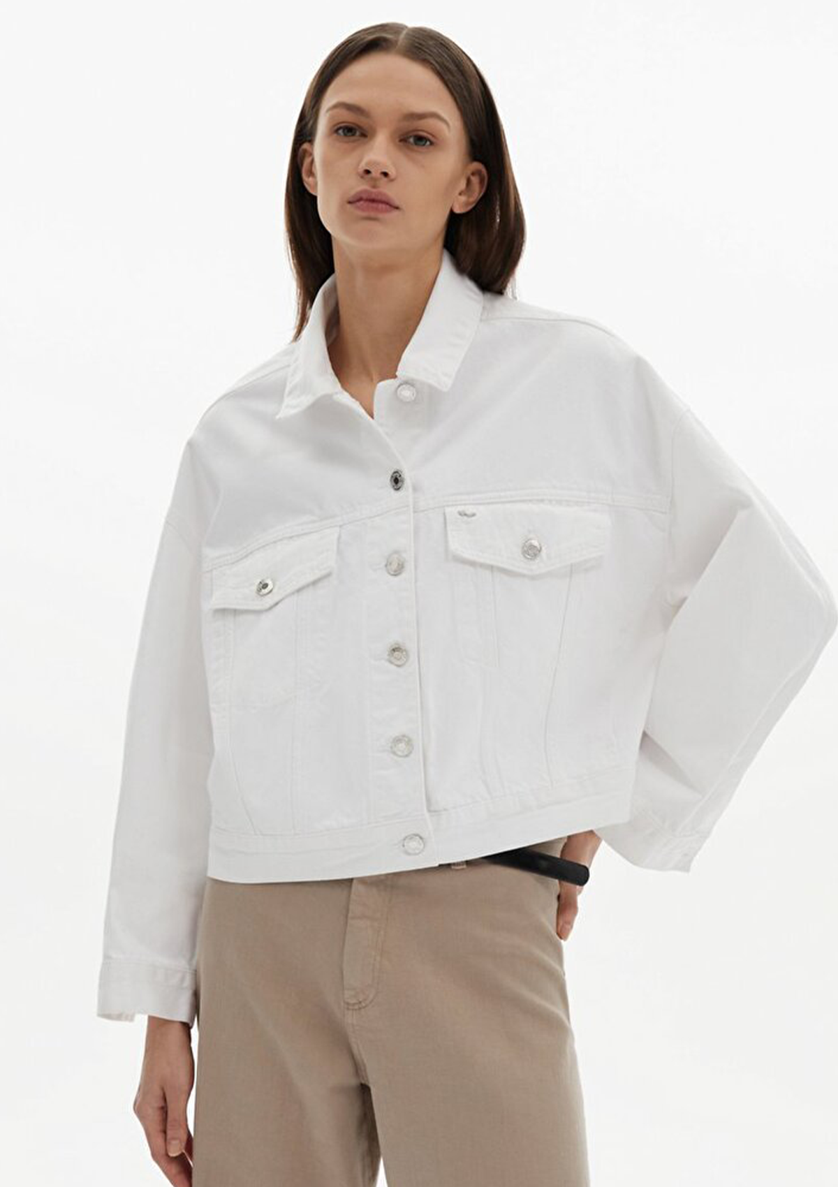 Celia White Denim Jacket