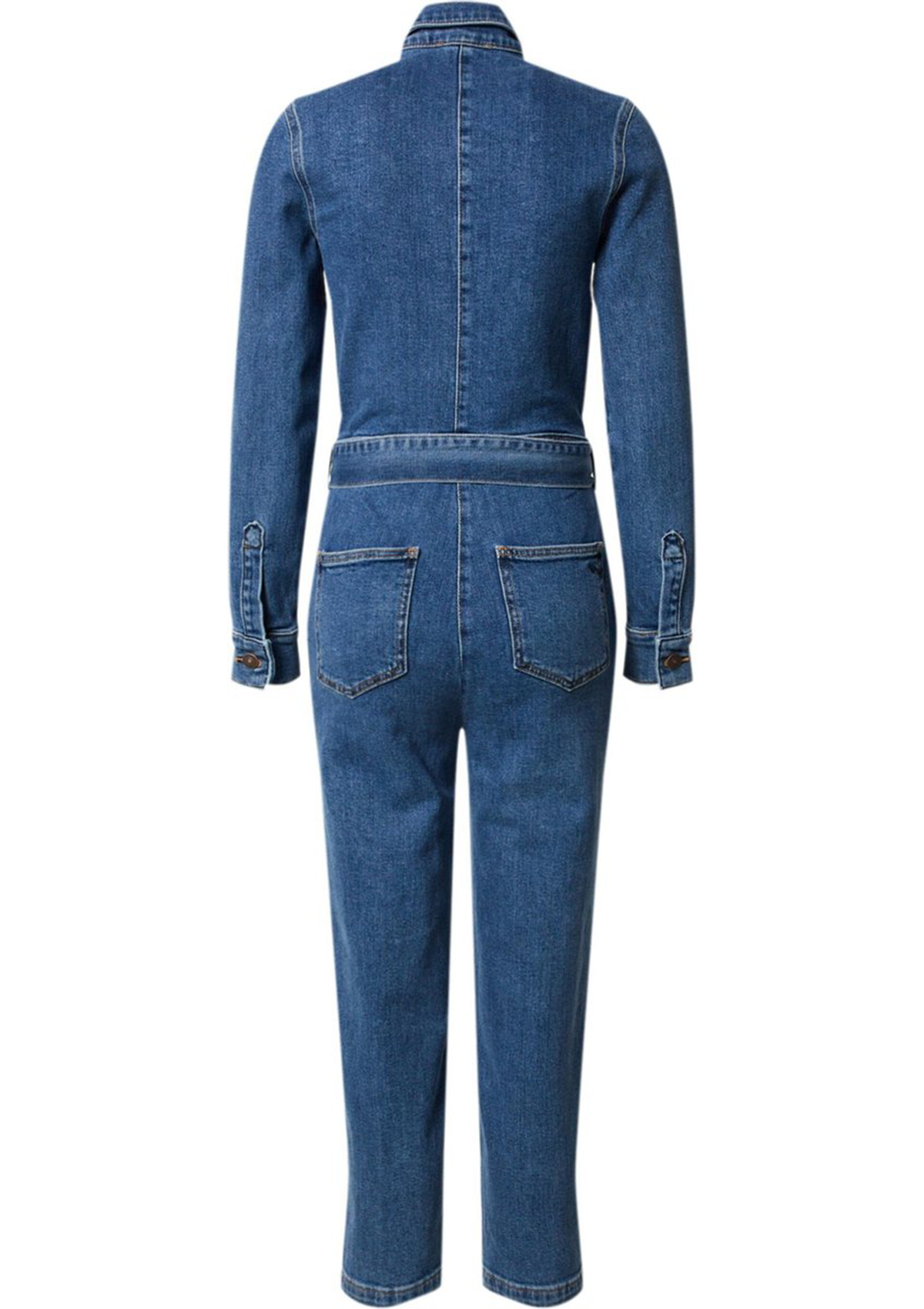 Lona Perla Denim Jumpsuit