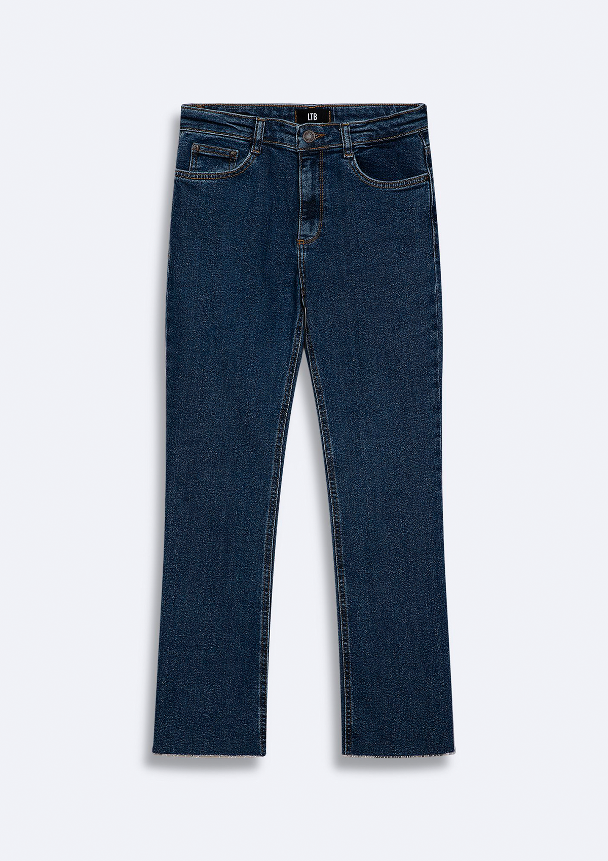 Lynda X Jadores High Rise Cropped Flare Jean