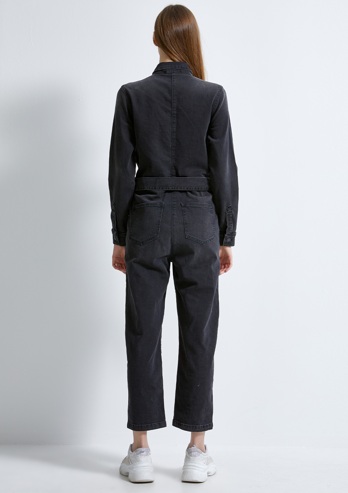 Lona Maliel Denim Jumpsuit