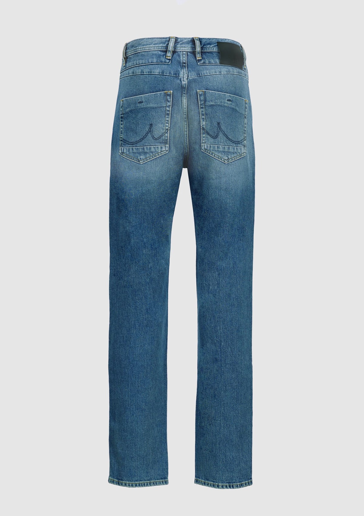 LTB Mariano Saul Mid Rise Relaxed Jean — back flat lay product shot, men's mid rise relaxed fit jeans