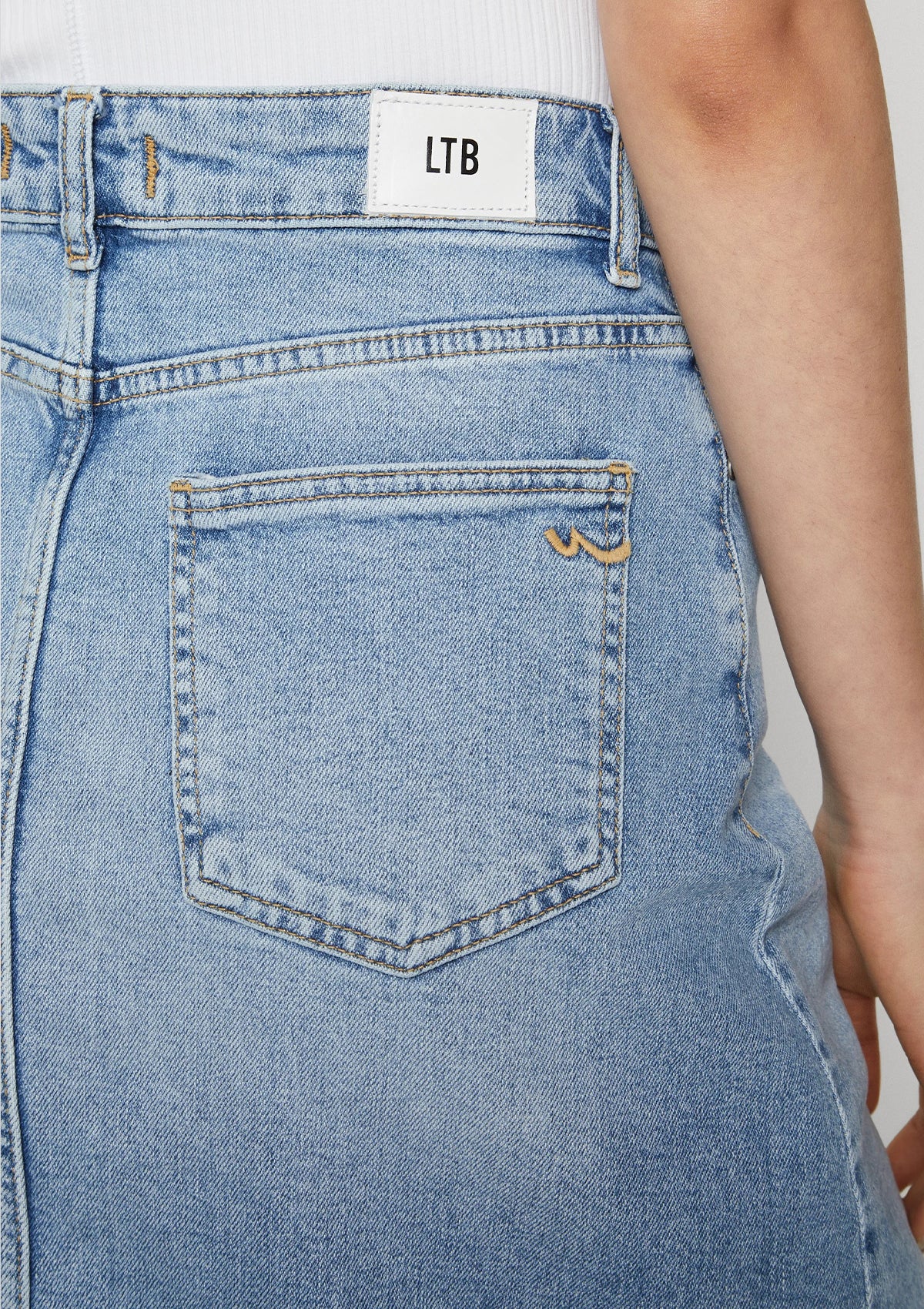 Mimosa Sweet Ice Jean Skirt