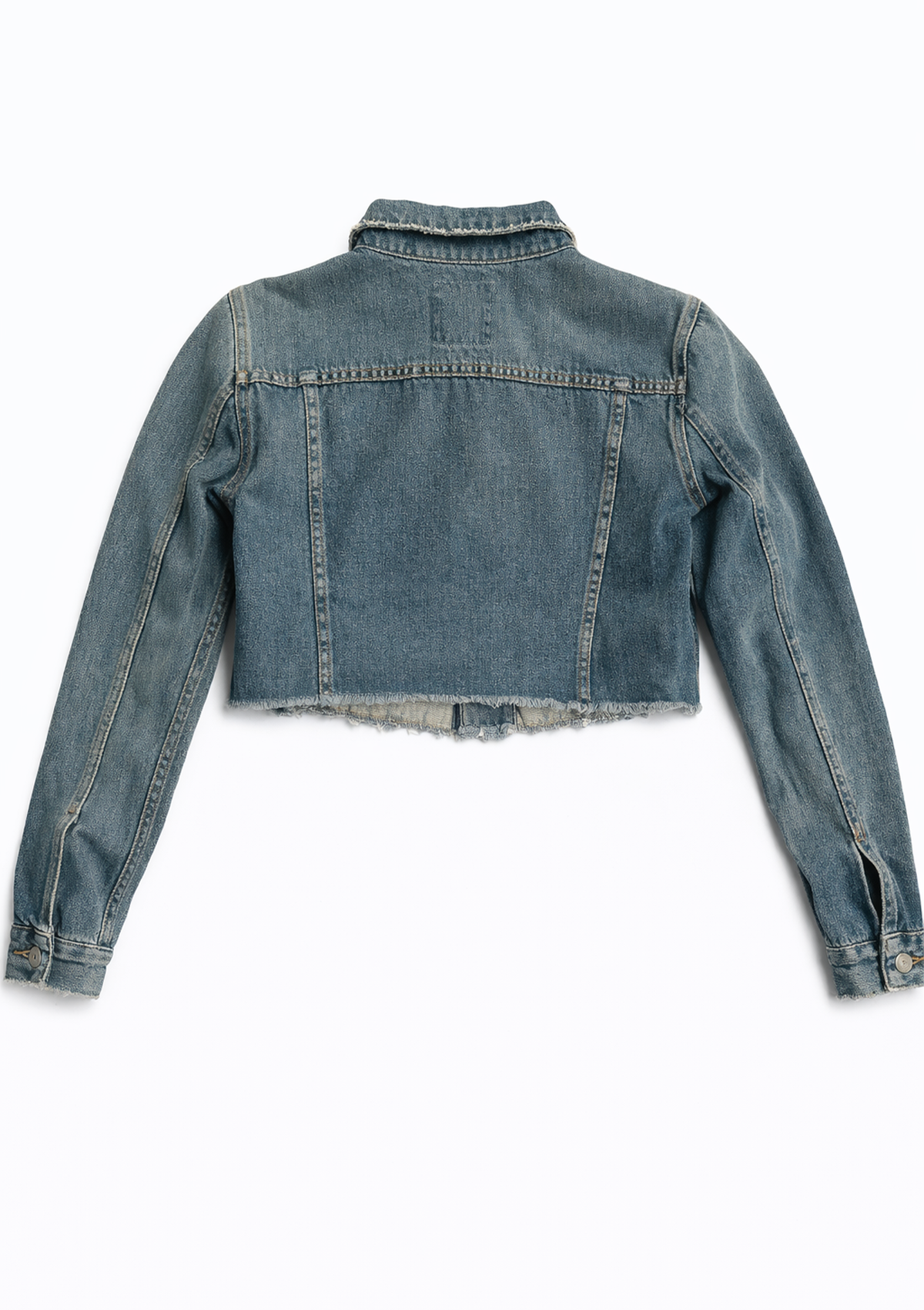 Mira Cropped Denim Jacket
