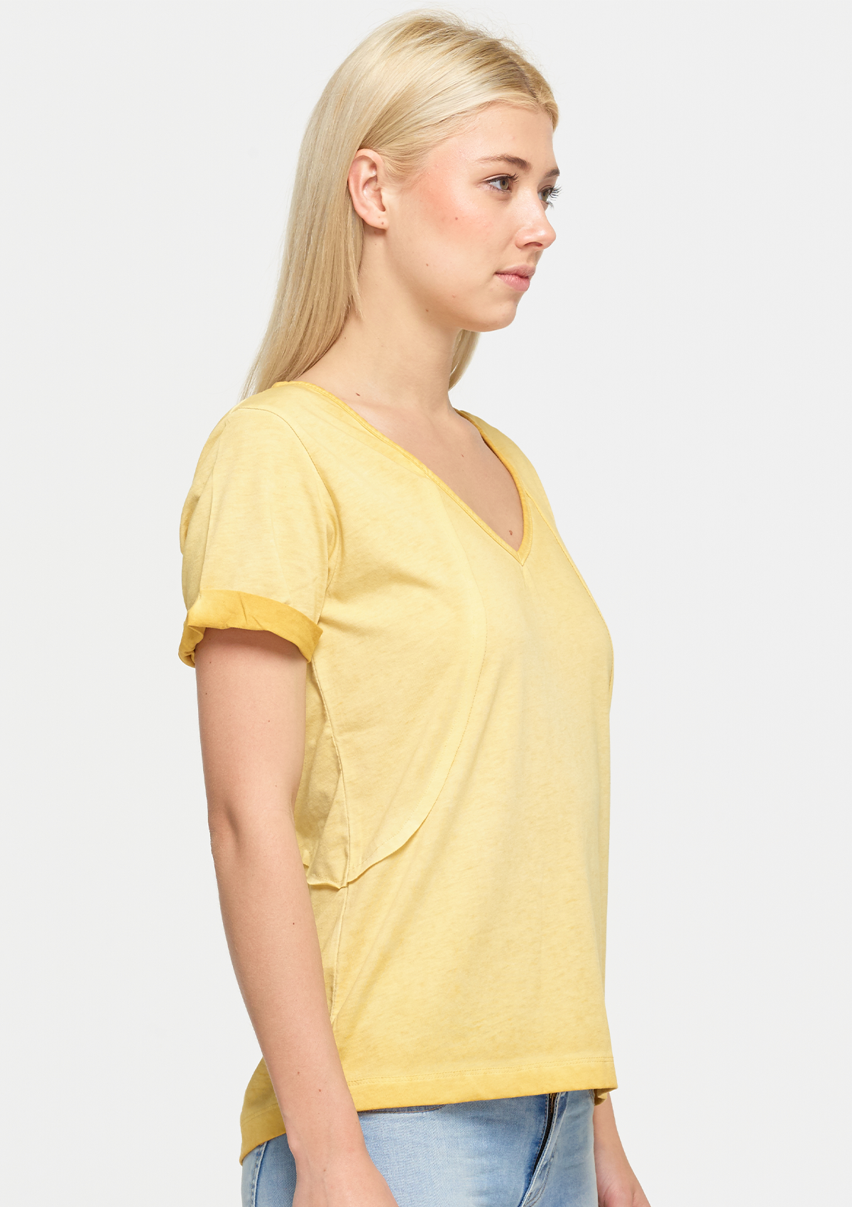 Mustard Panel Tee