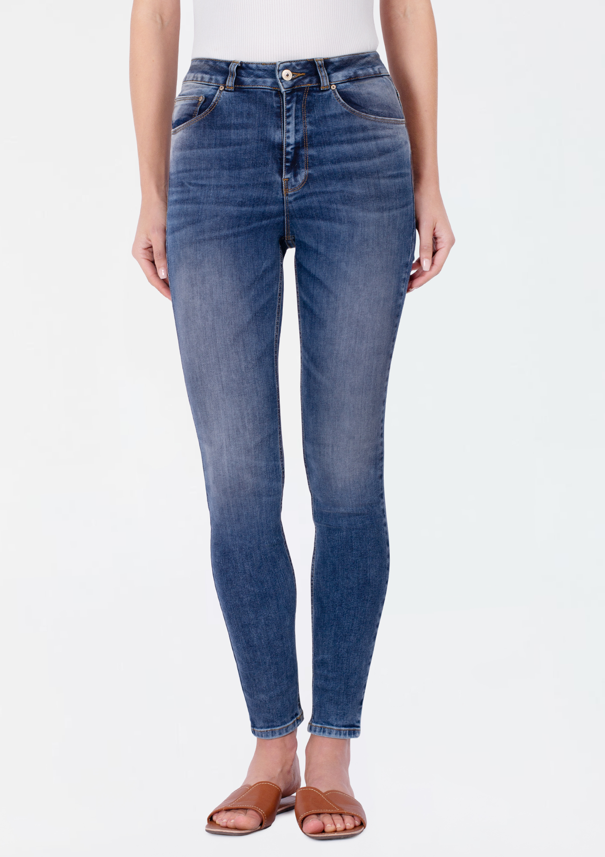 Patricia Jama High Rise Skinny Jean