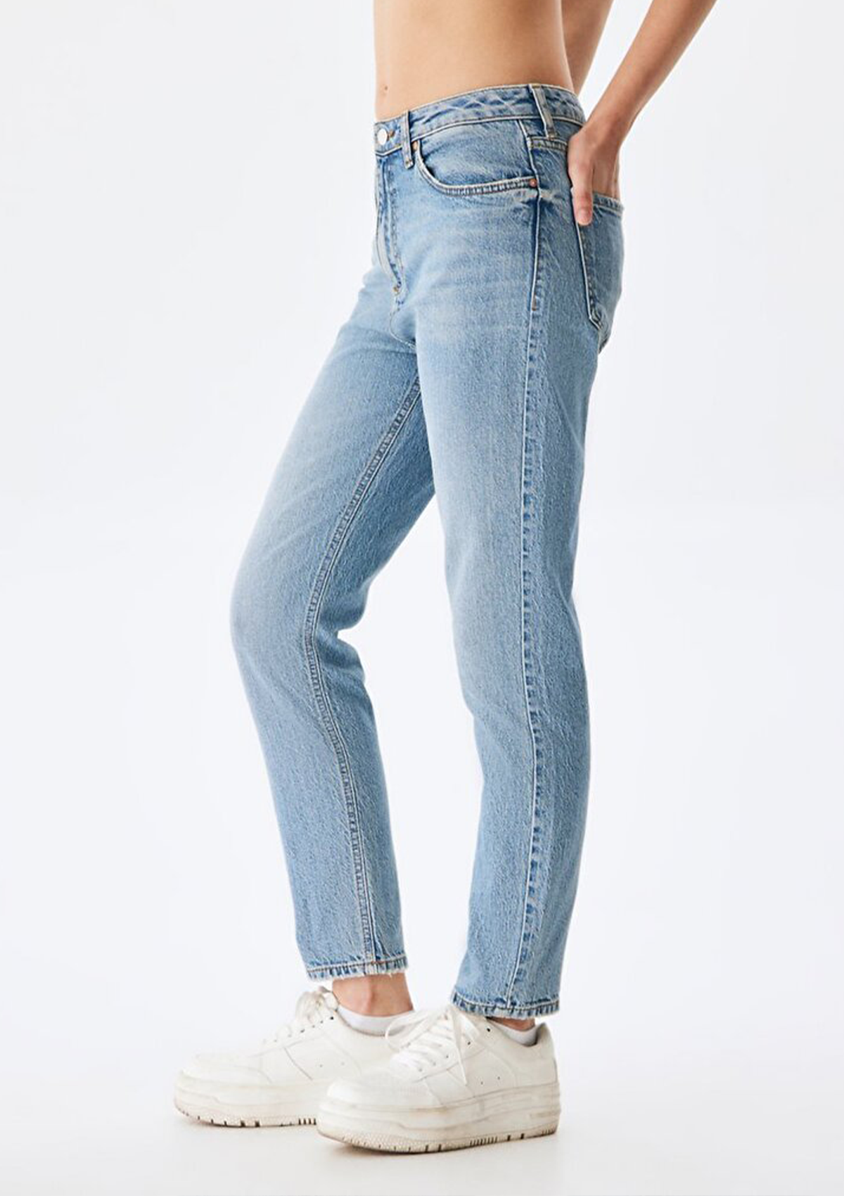Ronna X Aliva High Rise Slim Jean