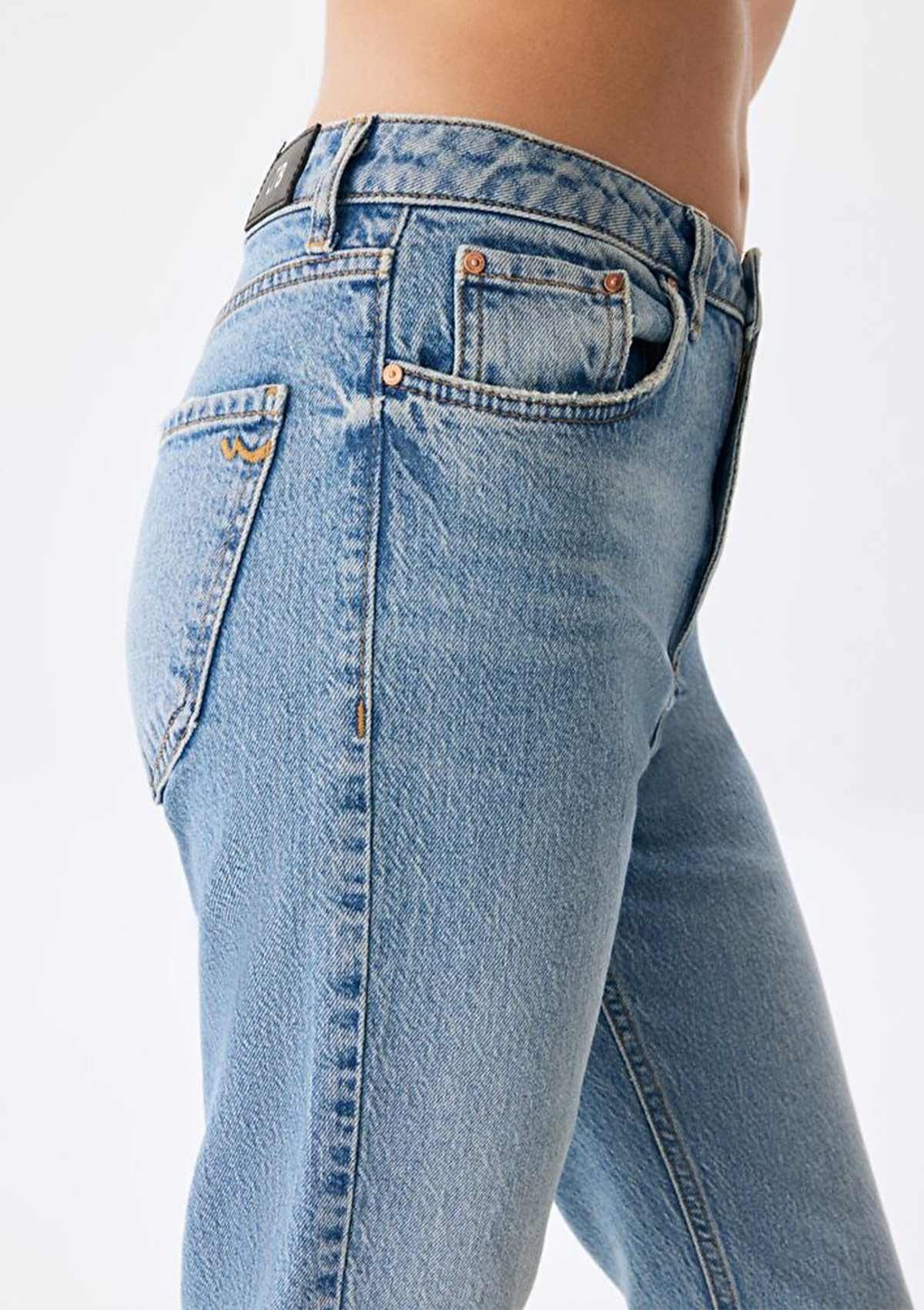 Ronna X Aliva High Rise Slim Jean