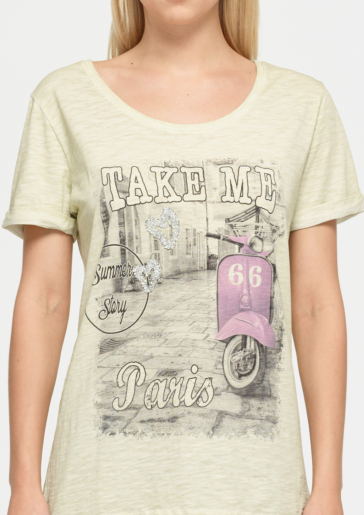 Paris Print Tee