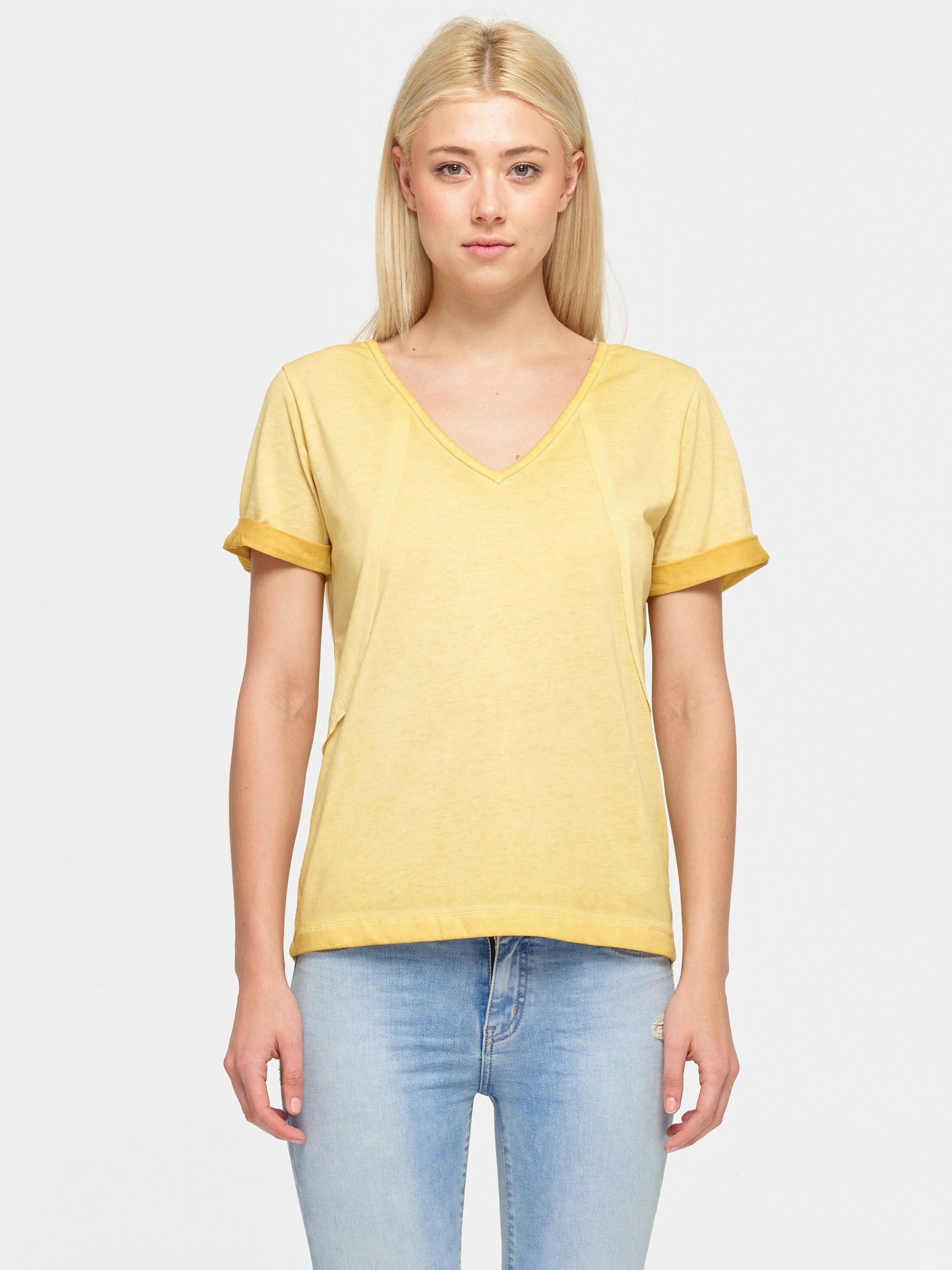Panelled t-shirt