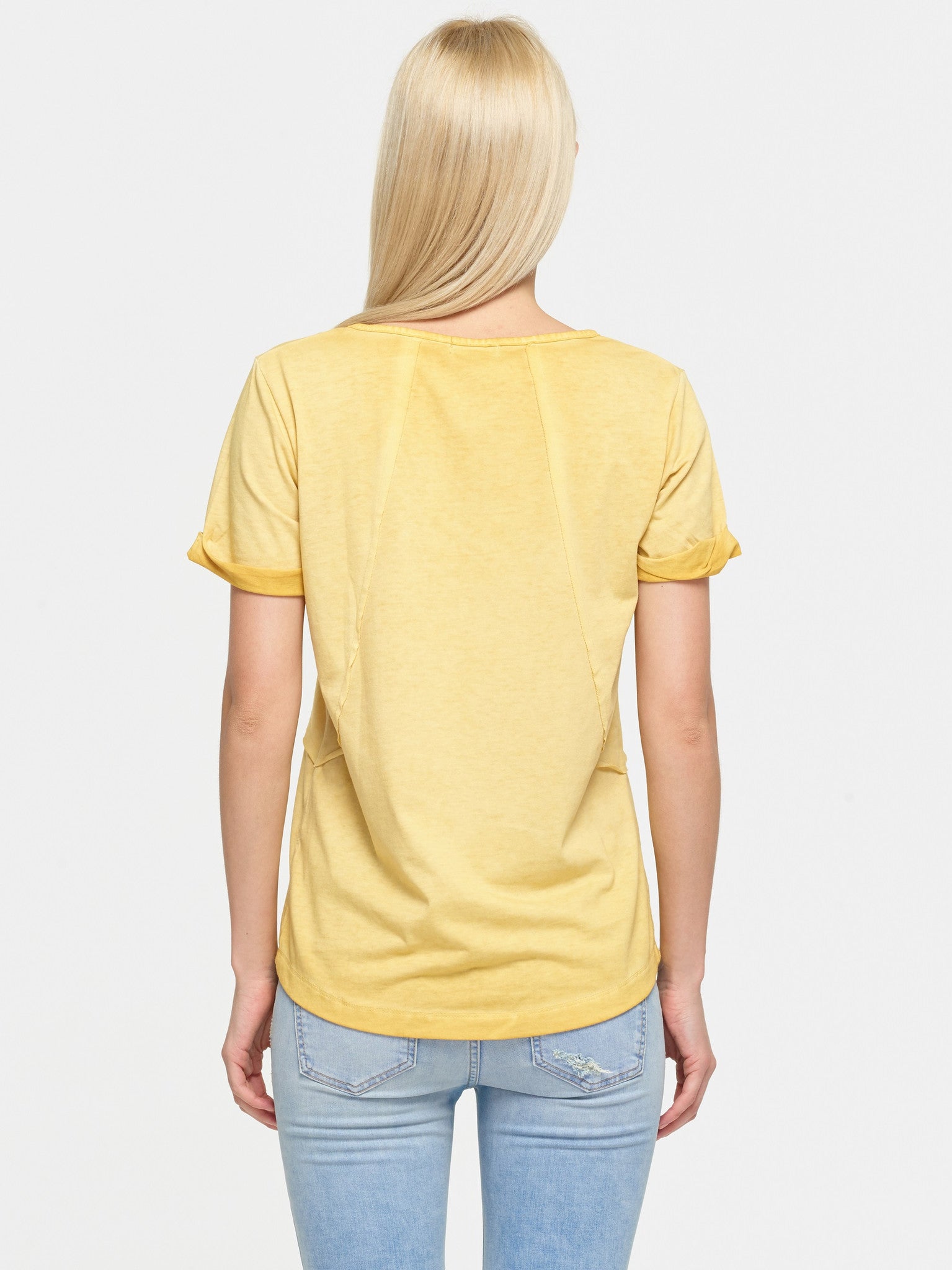 Mustard Panel Tee