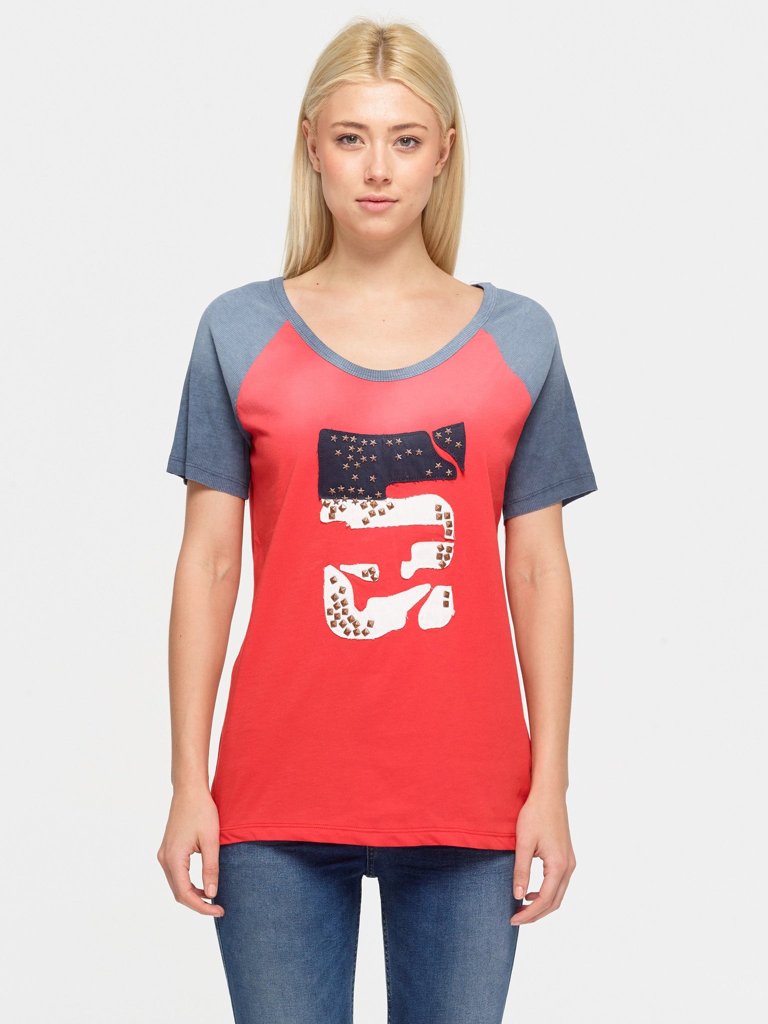 Distressed 5 t-shirt