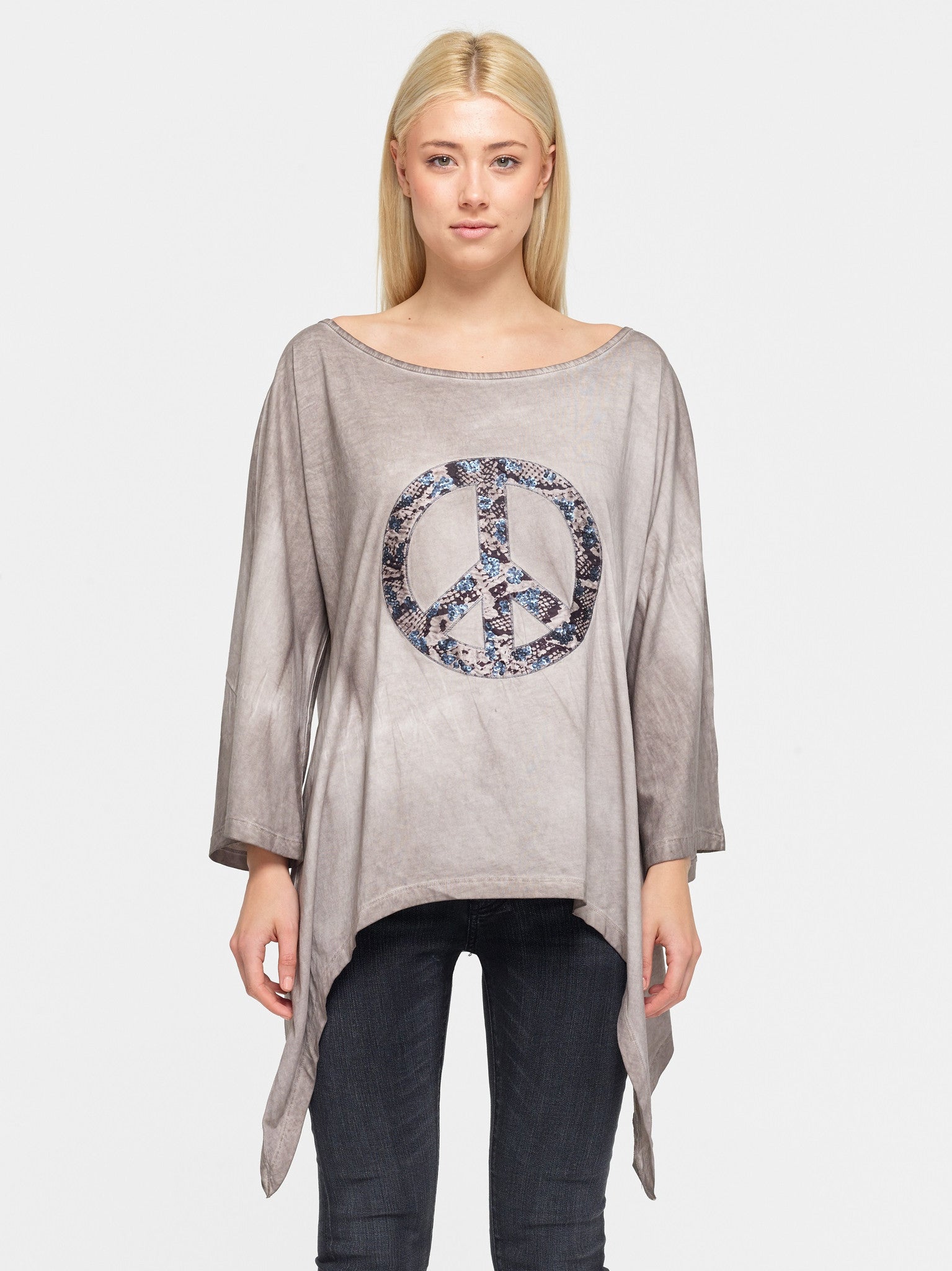 Peace sign kaftan