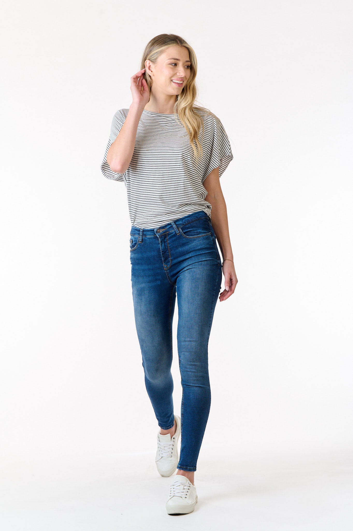 Amy Ikeda High Rise Skinny Jean