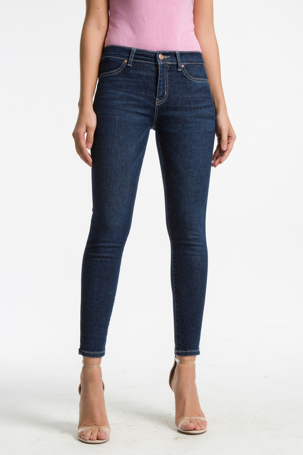 Lonia Rococo Mid Rise Skinny Jean