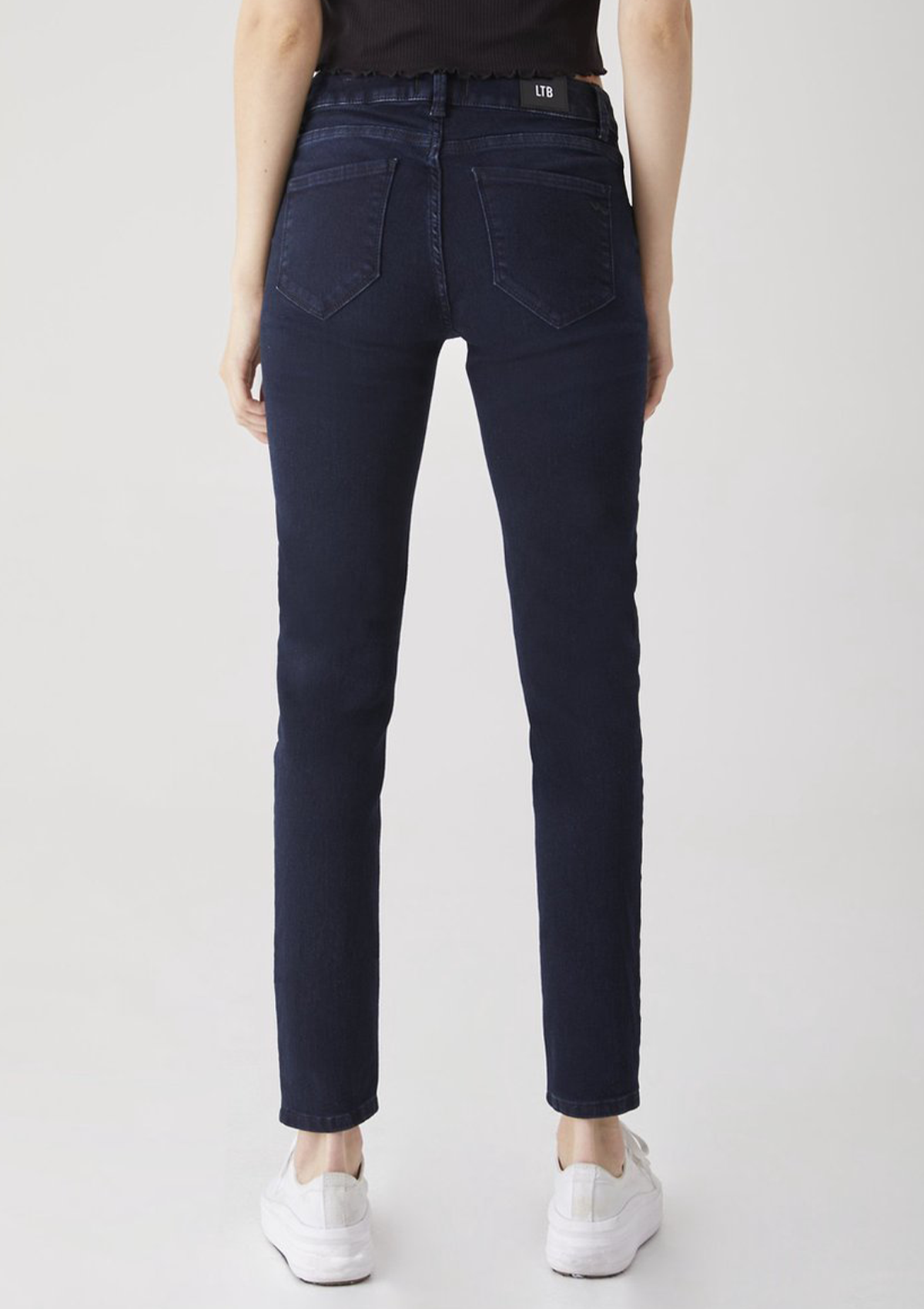 Nicole Parvin Mid Rise Skinny Jean