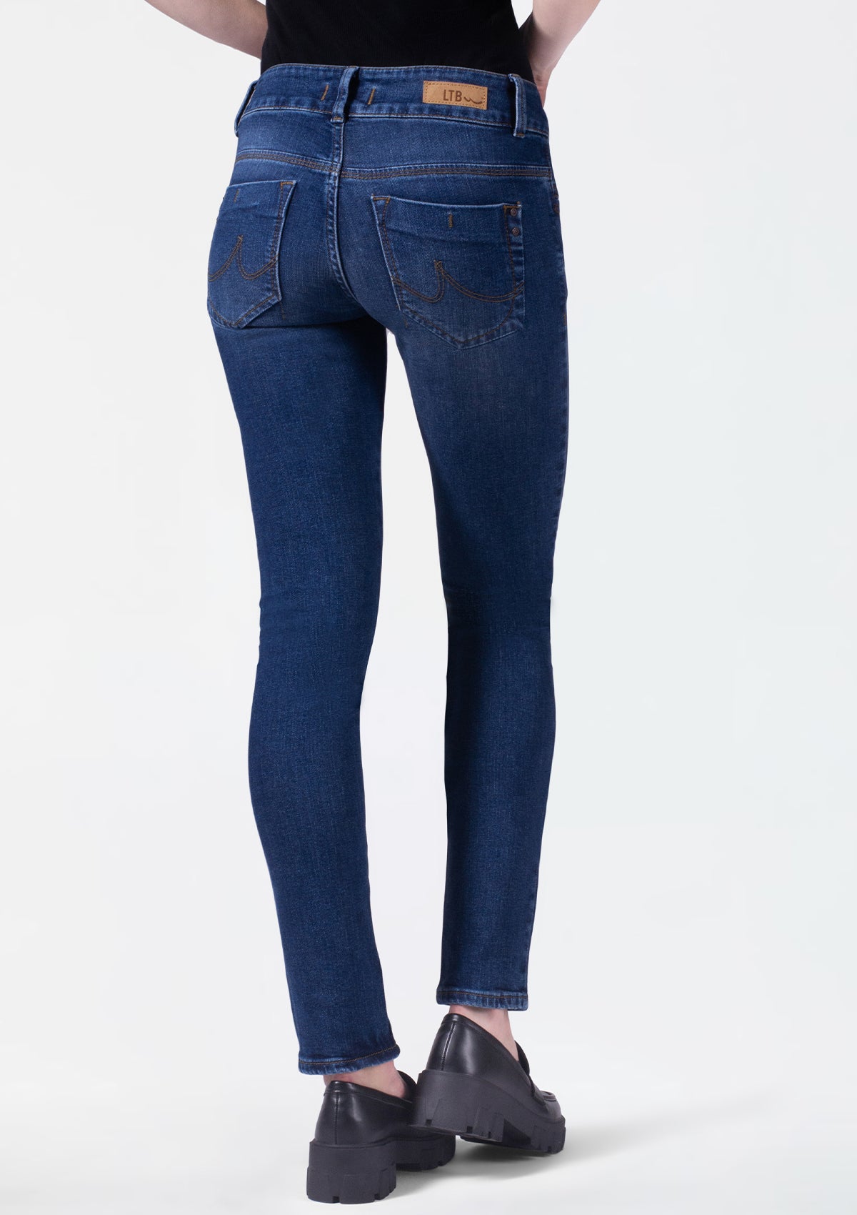 Molly M Ellene Safe Mid Rise Slim Jean