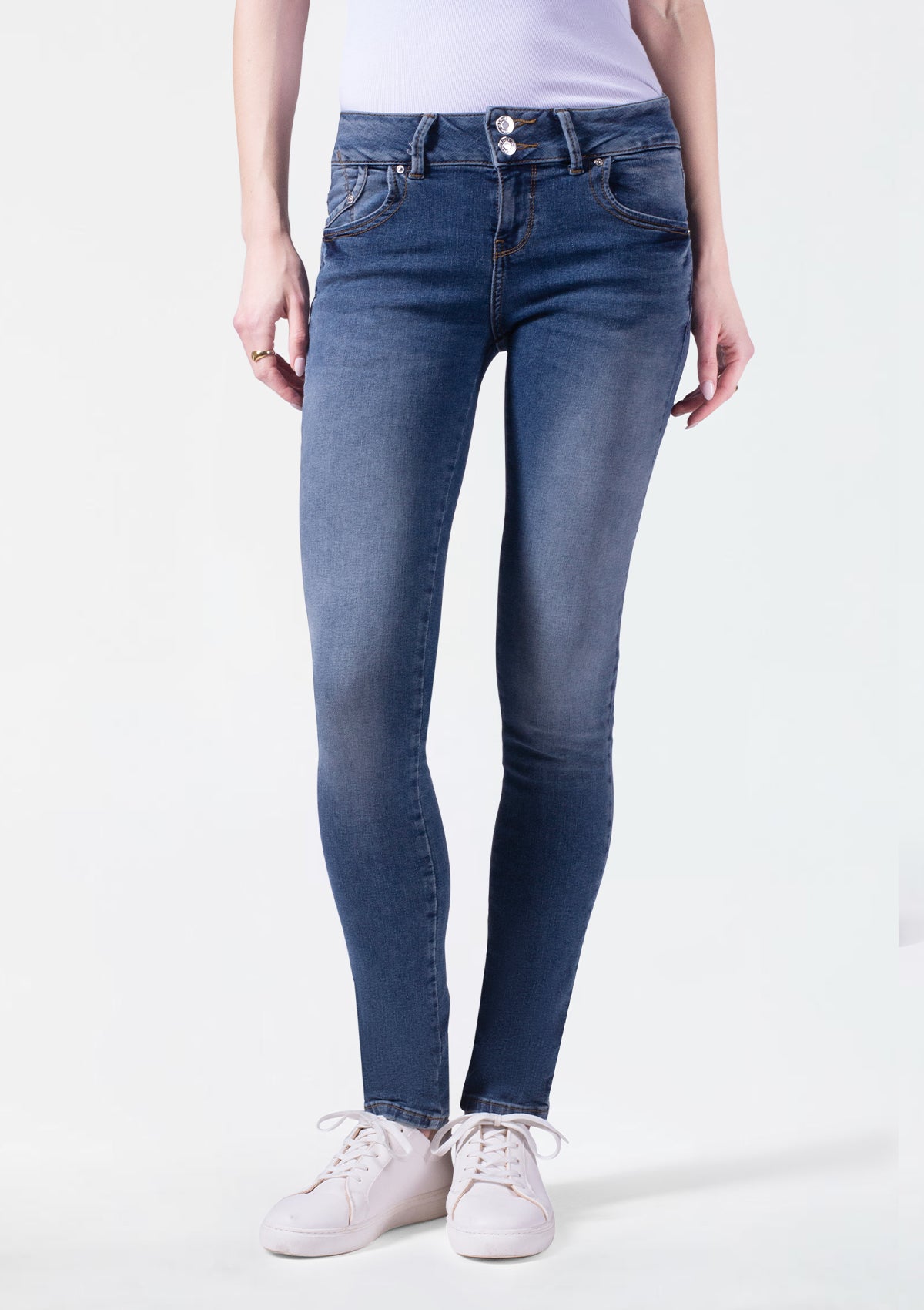 Molly M Juana Mid Rise Slim Jean