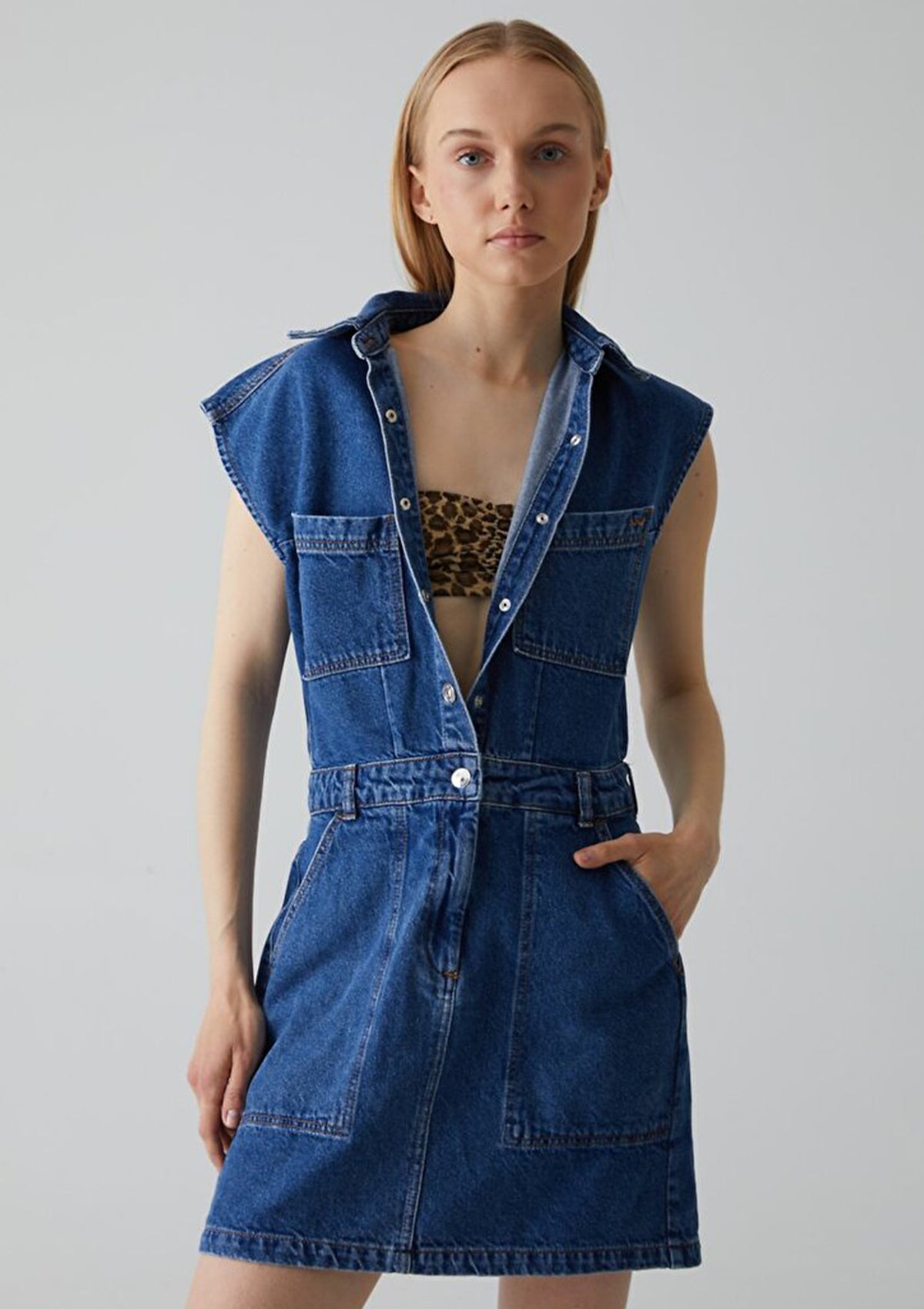 Izara Koralin Denim Dress