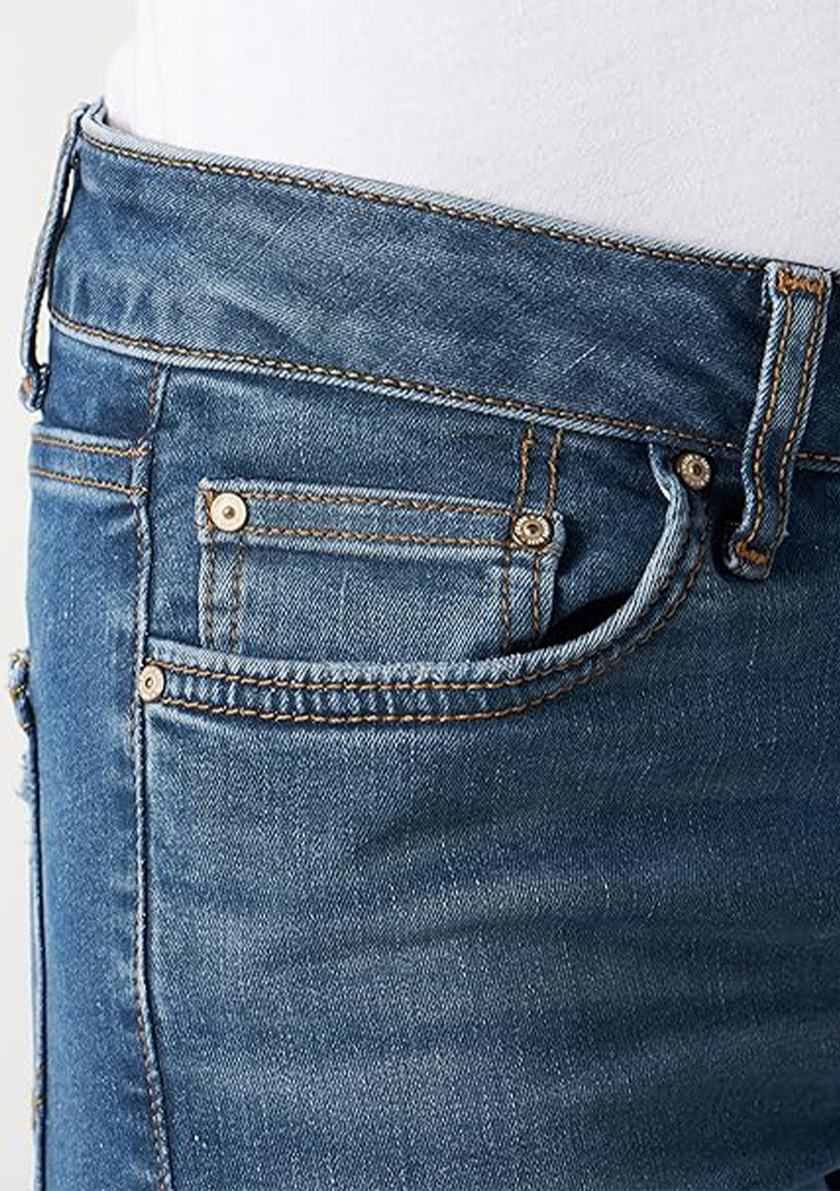 Aspen Y Adalie Safe Mid Rise Slim Straight Jean