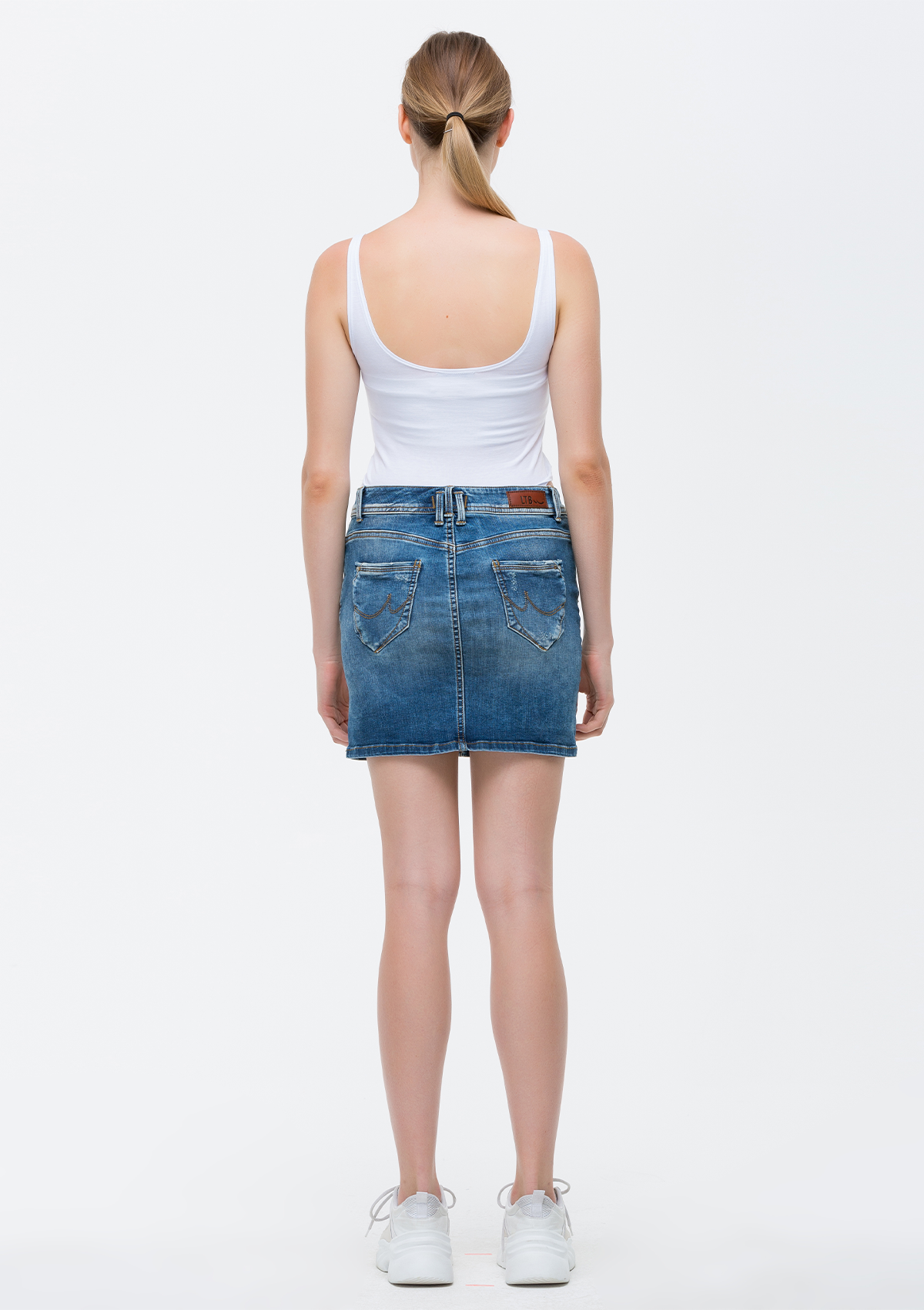 Adrea Dina Denim Skirt
