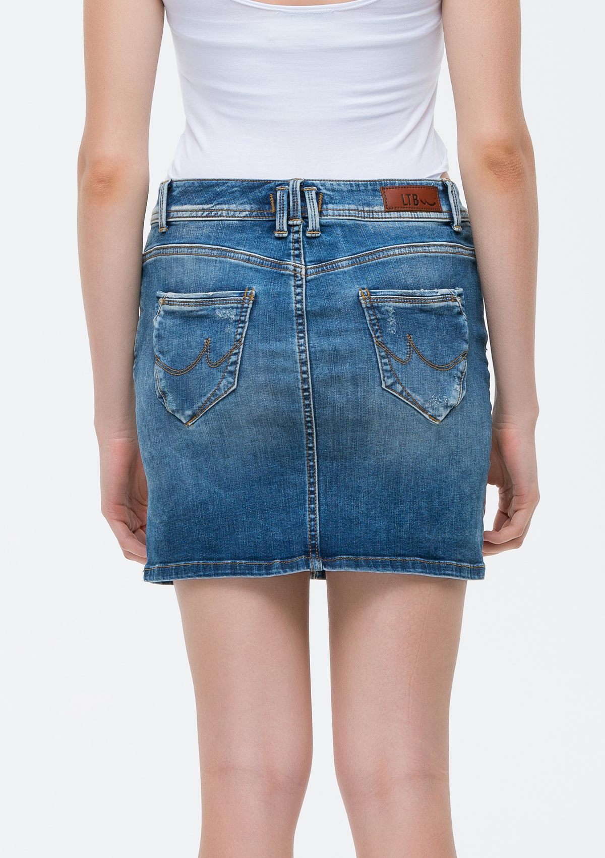 Adrea Dina Denim Skirt