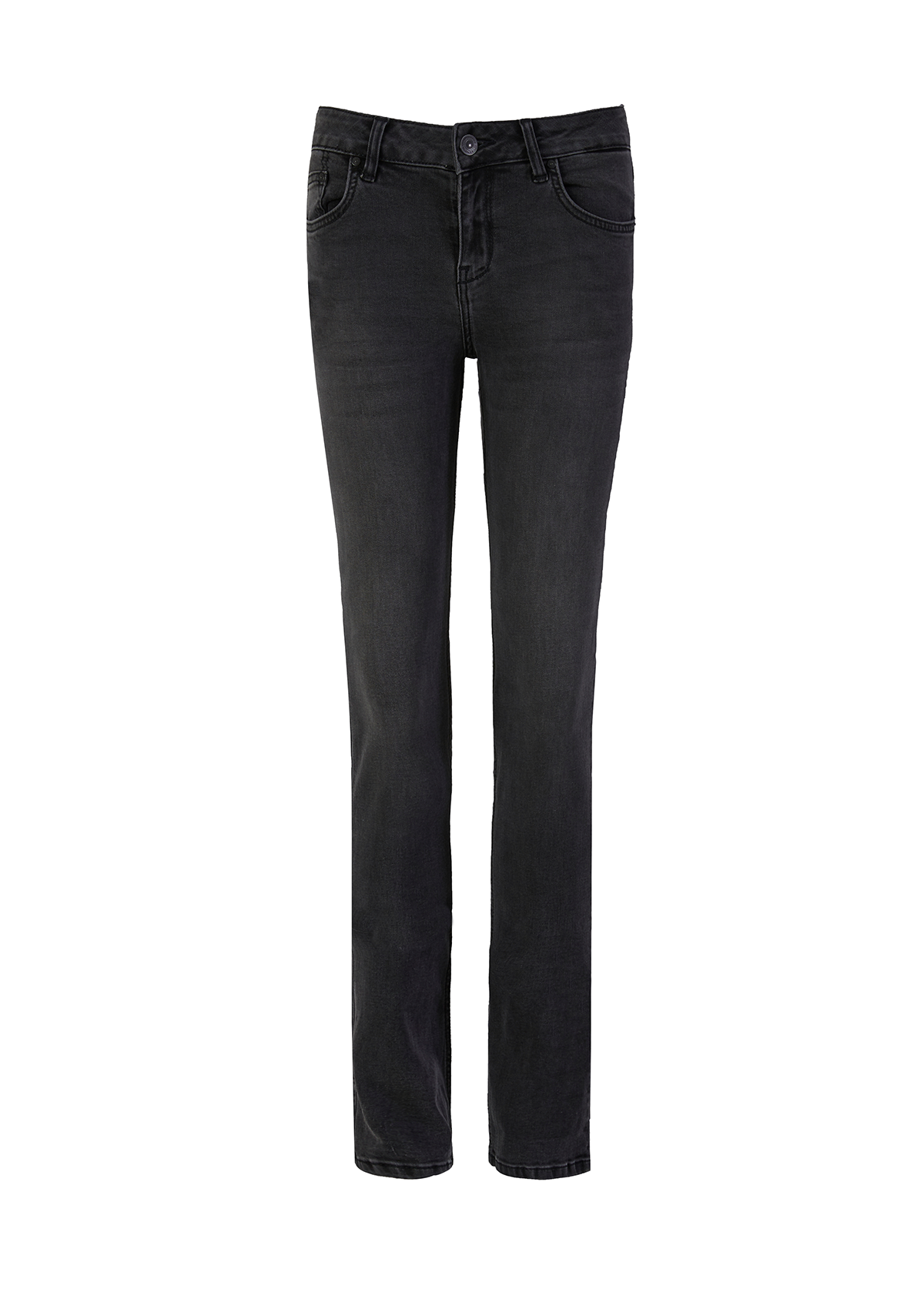 Aspen Y Feal Mid Rise Slim Straight Jean