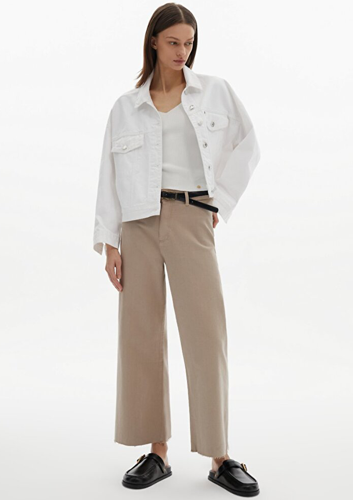 Celia White Denim Jacket