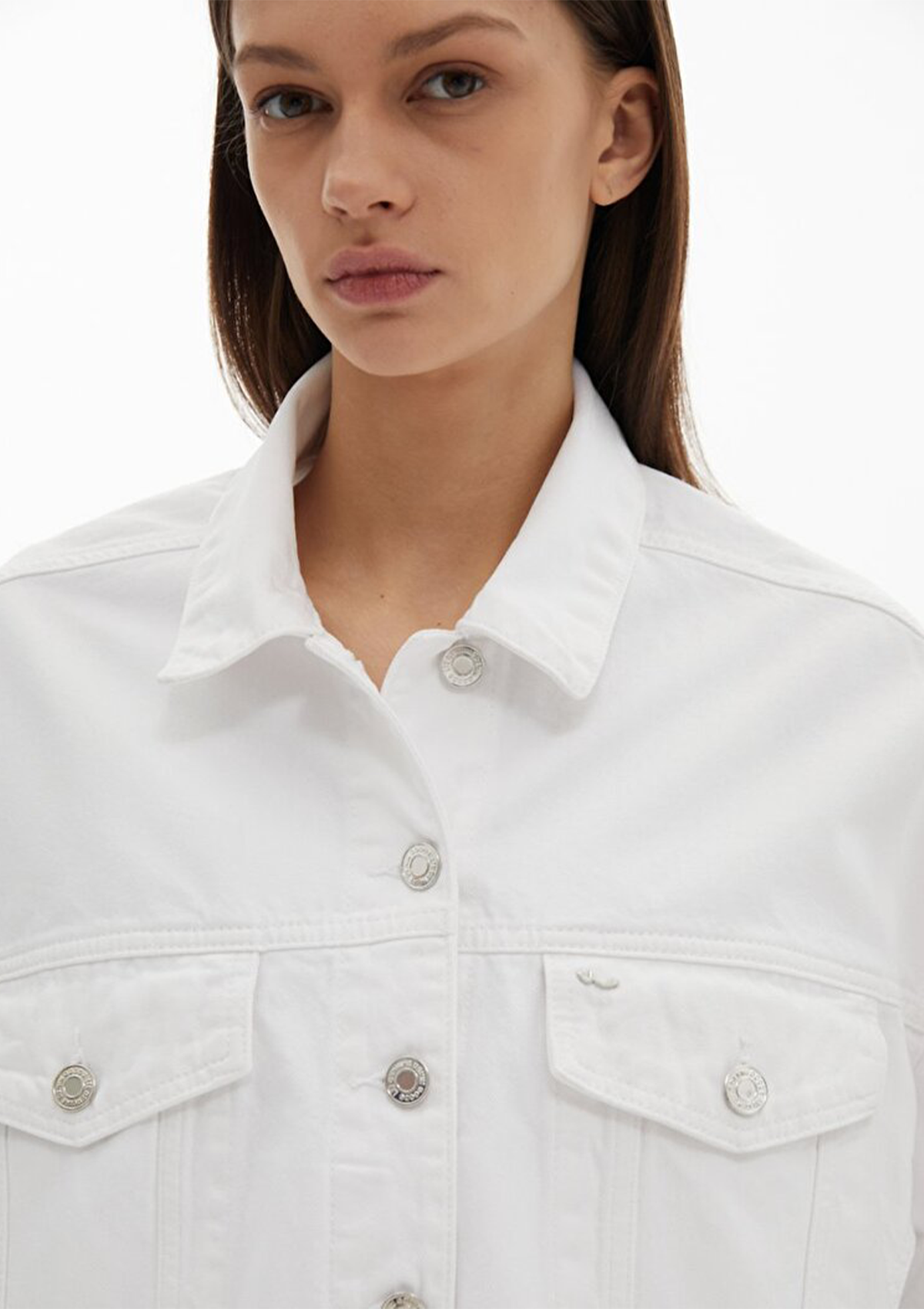 Celia White Denim Jacket