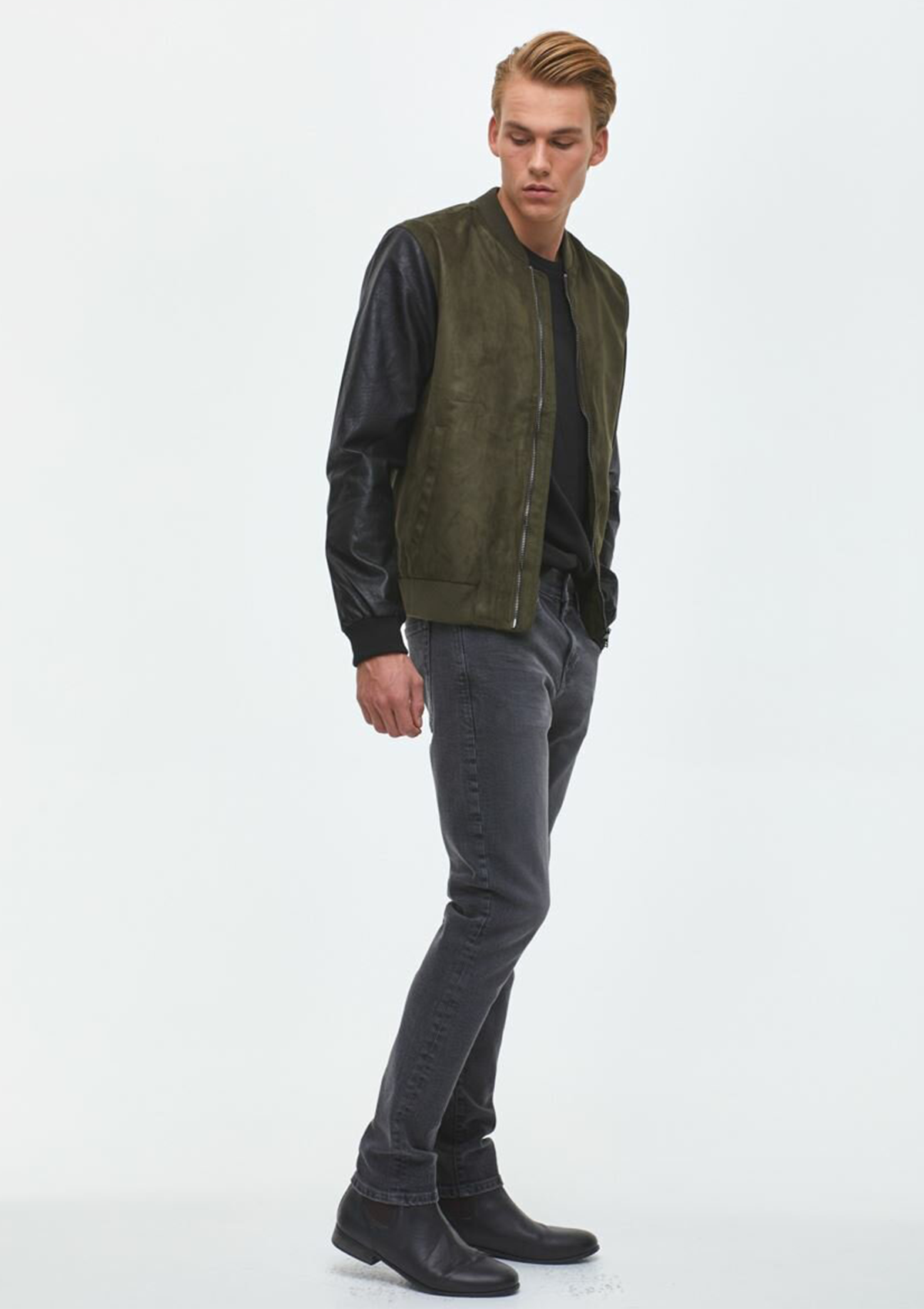 Deigo Grey Dark Wash Jean