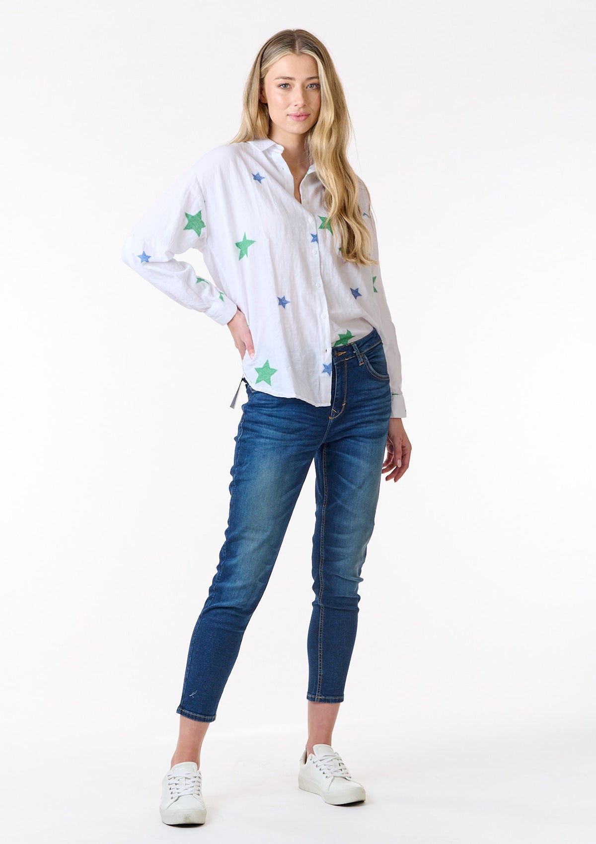 Eliana Lowri Undamaged Slim Boyfriend
