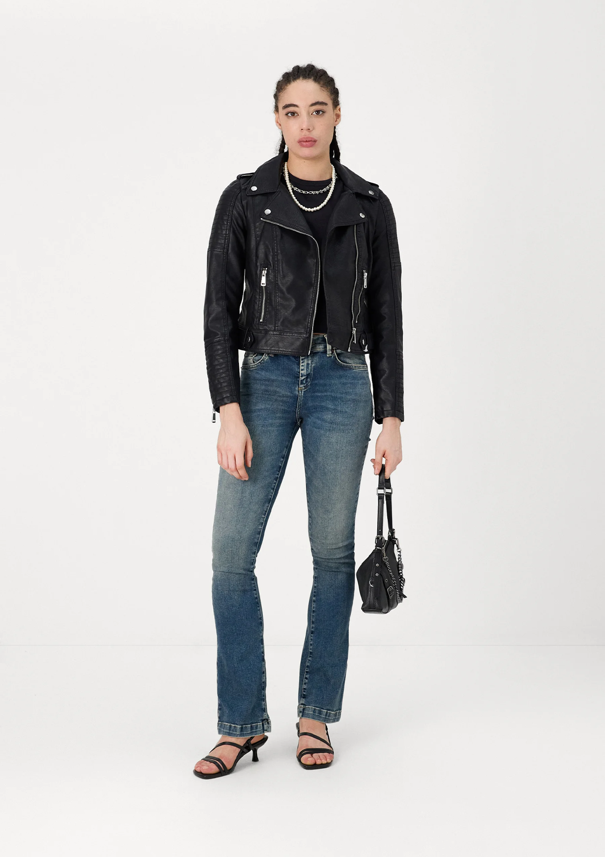 Fallon Darla Mid Rise Flare Jean
