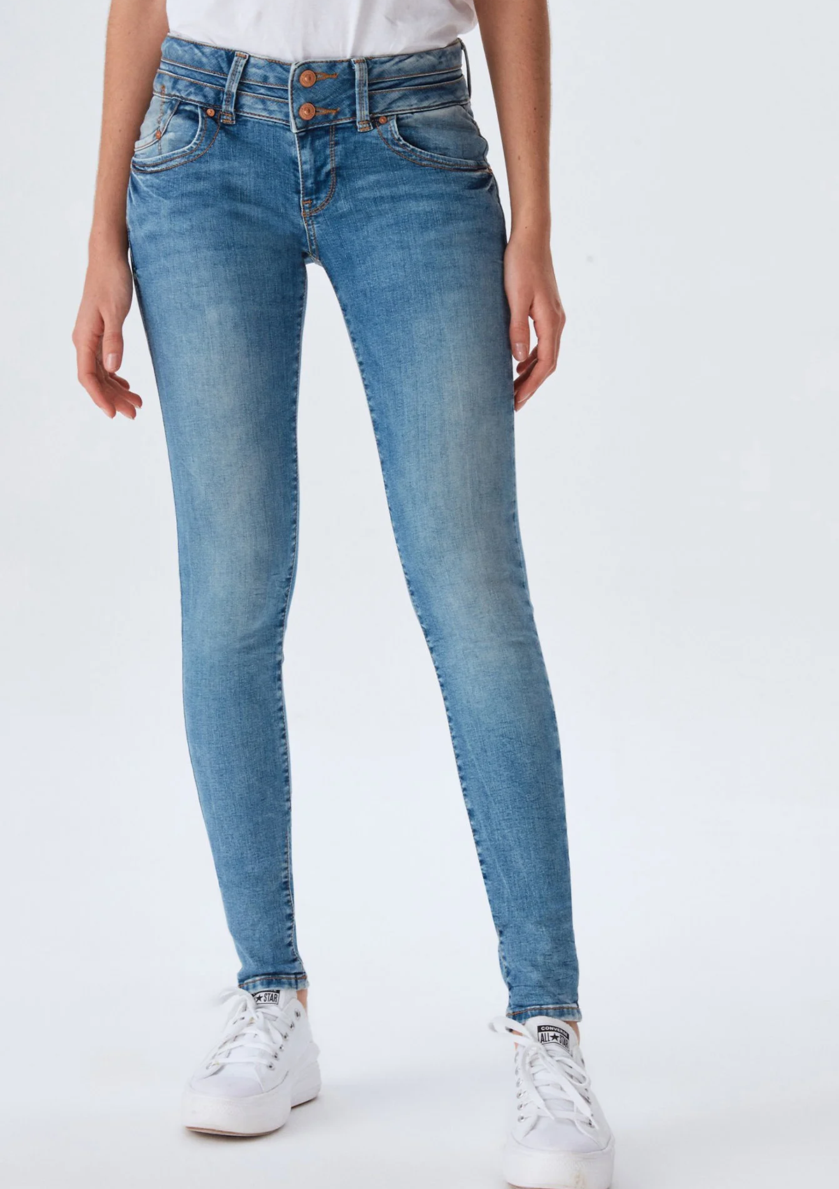 Julita X Lelia Undamaged Low Rise Skinny Jean