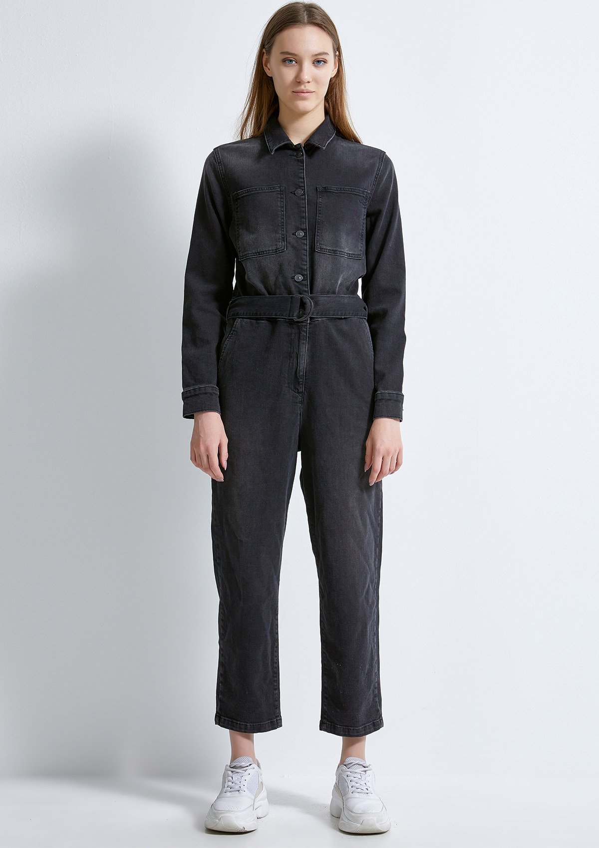 Lona Maliel Denim Jumpsuit