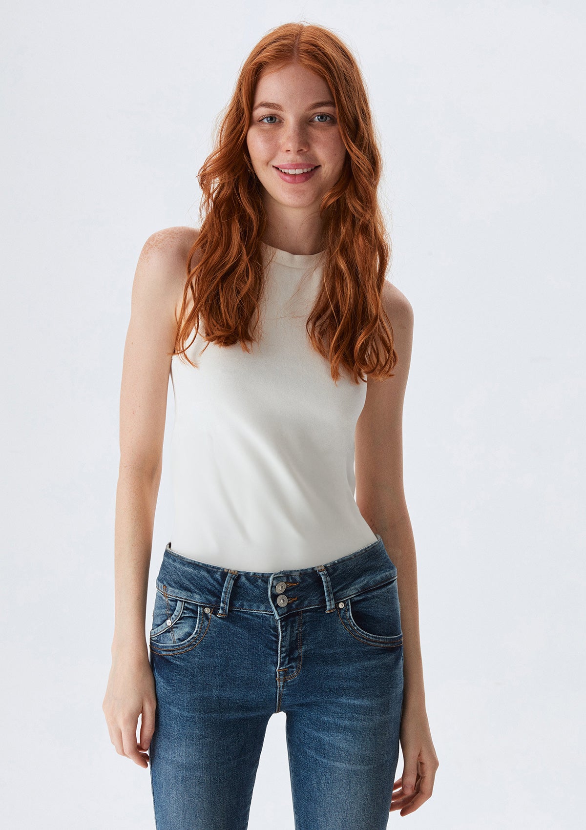 Molly M Juana Mid Rise Slim Jean