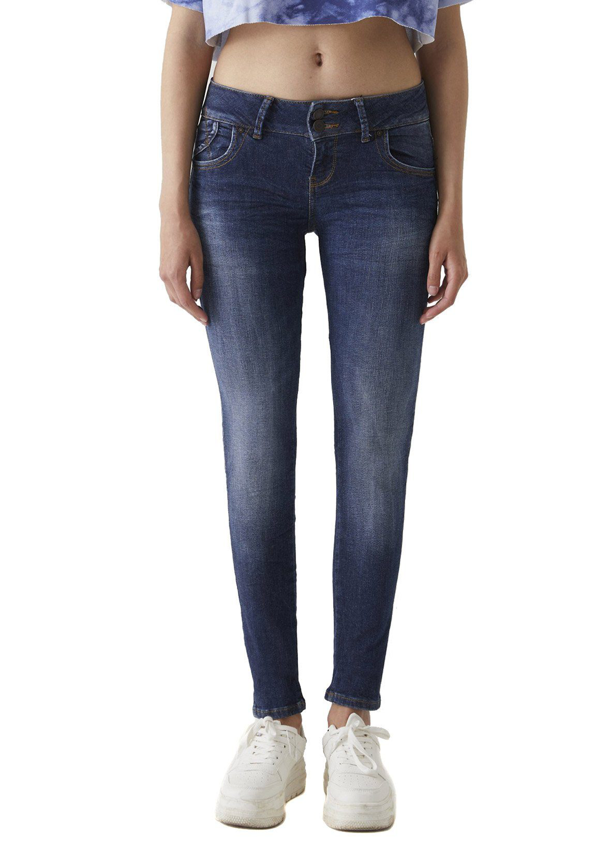 Molly M Morava Undamaged Mid Rise Slim Jean