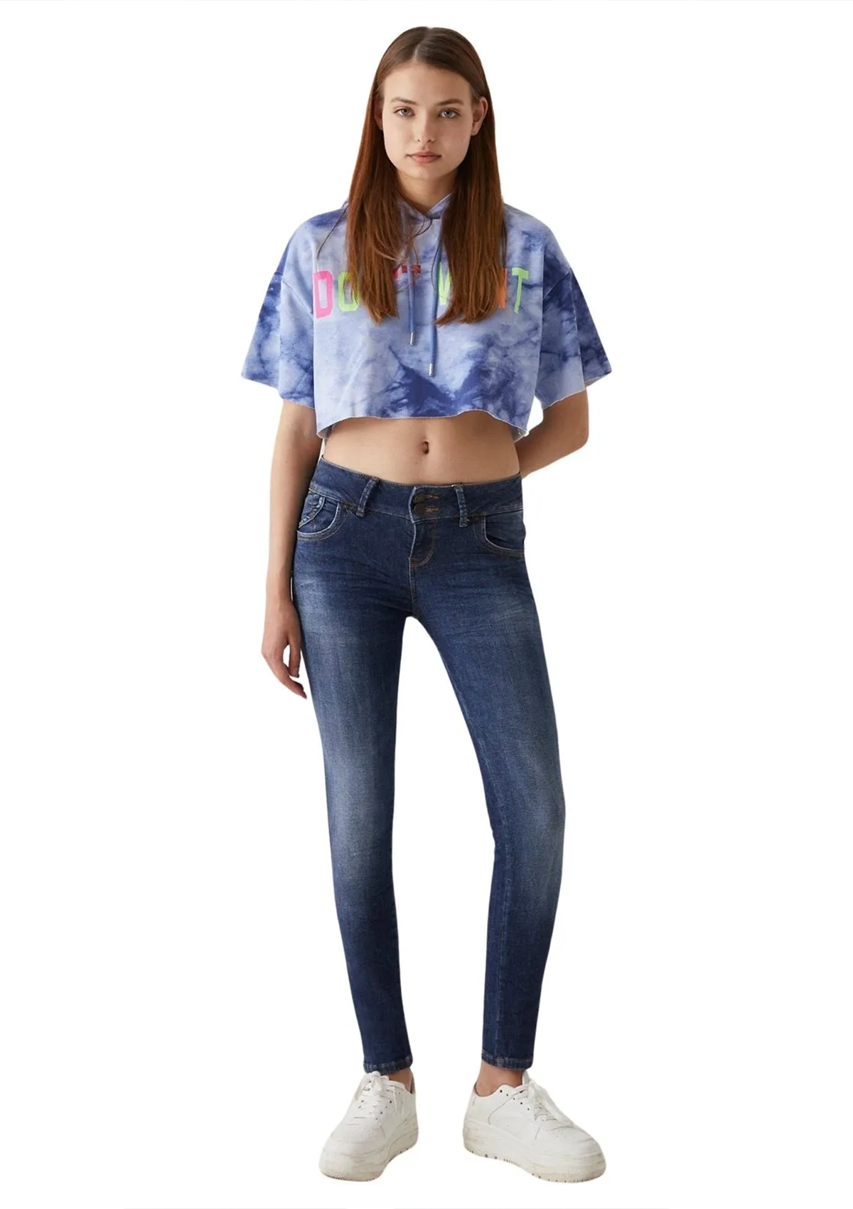 Molly M Morava Undamaged Mid Rise Slim Jean