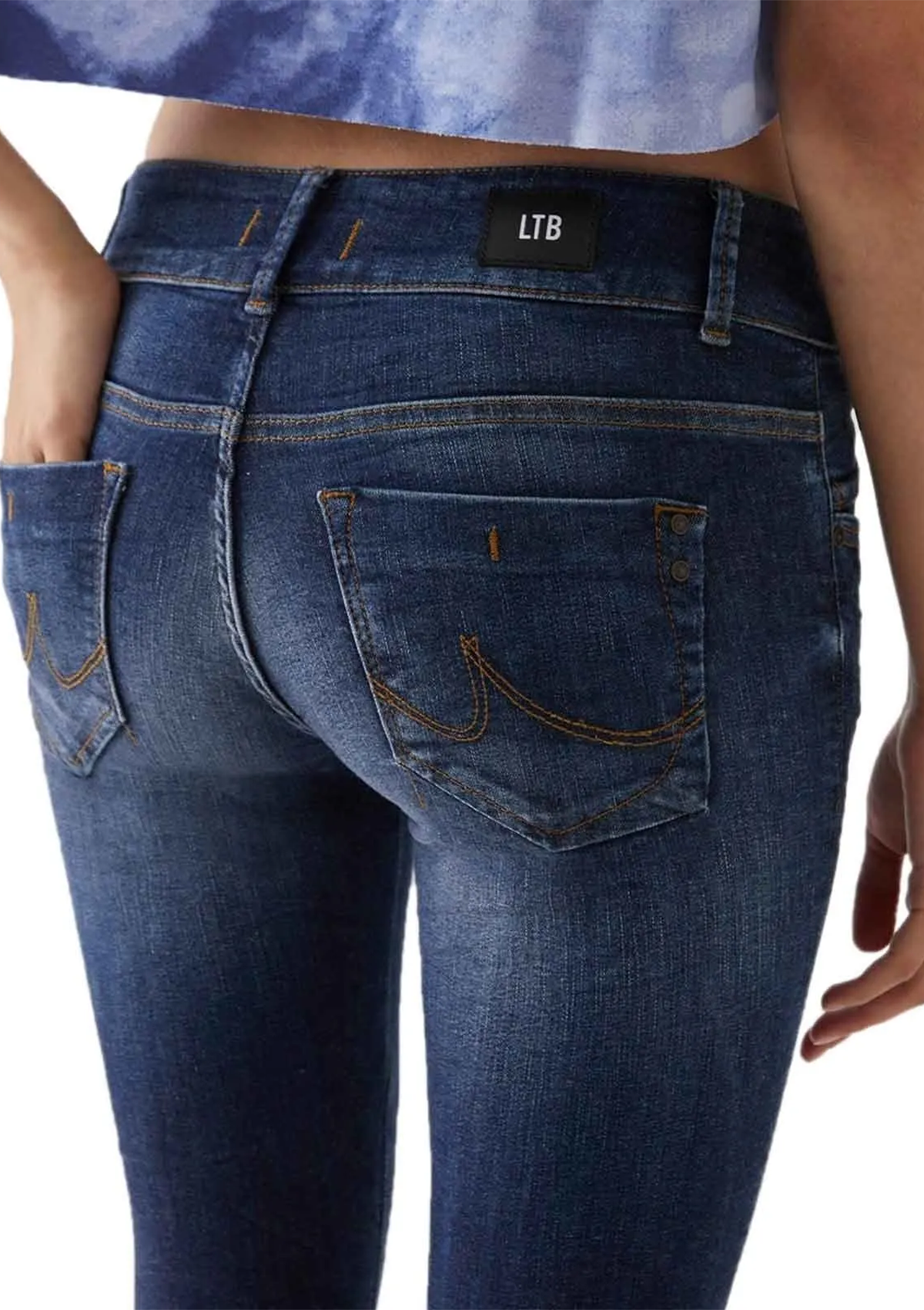 Molly M Morava Undamaged Mid Rise Slim Jean