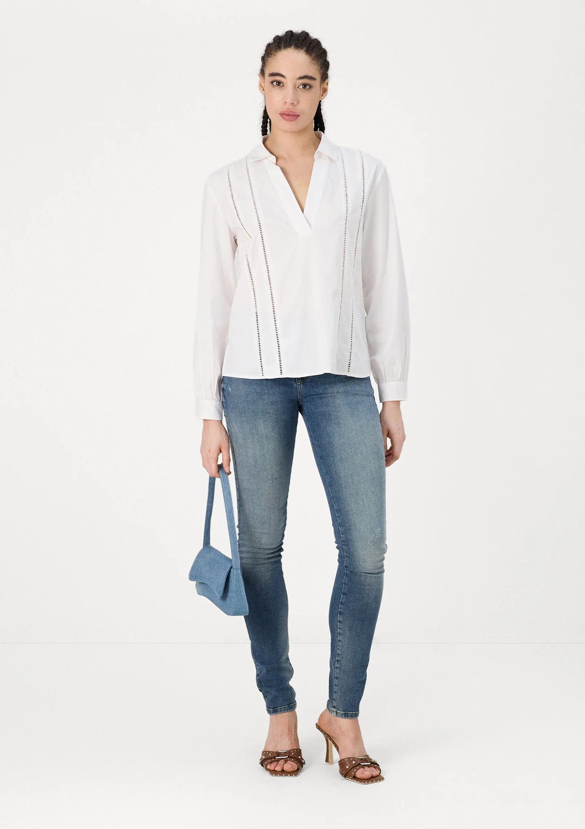 Molly M Vondra Mid Rise Slim Jean