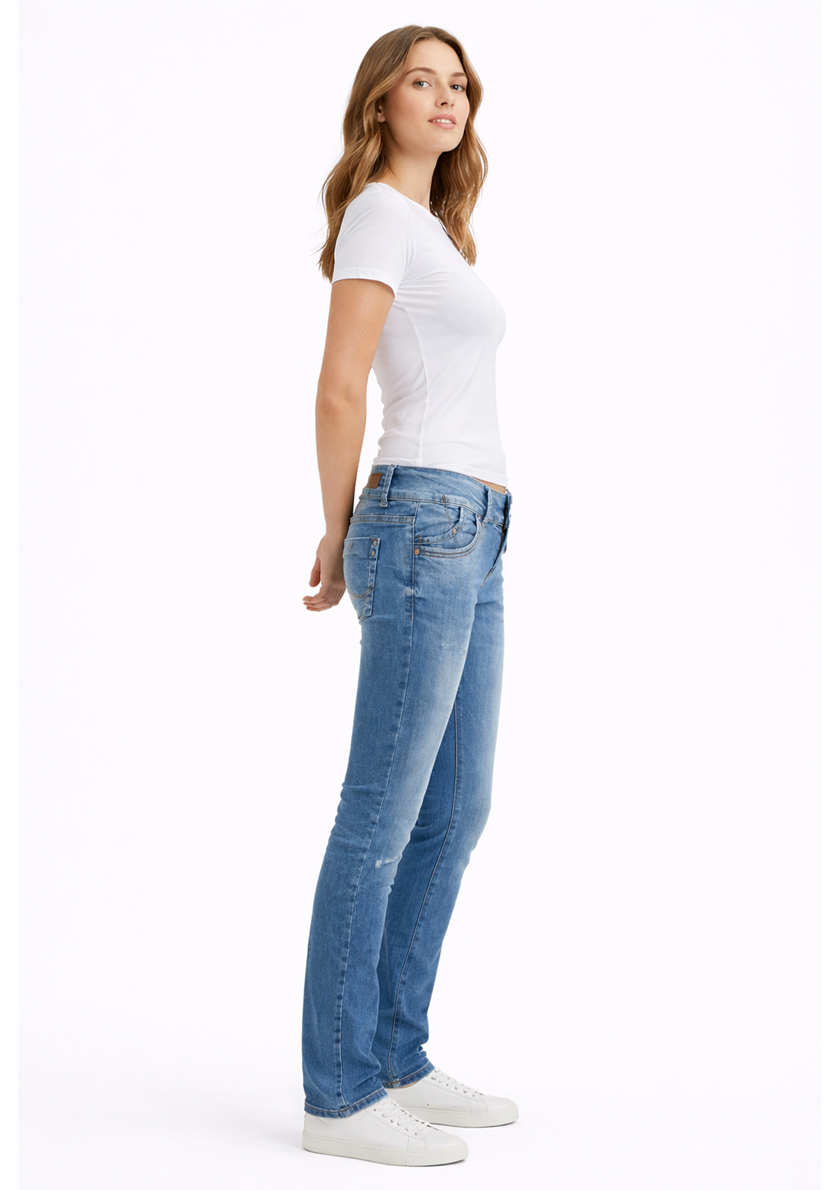 Molly Ritnoblue Low Rise Slim Jean