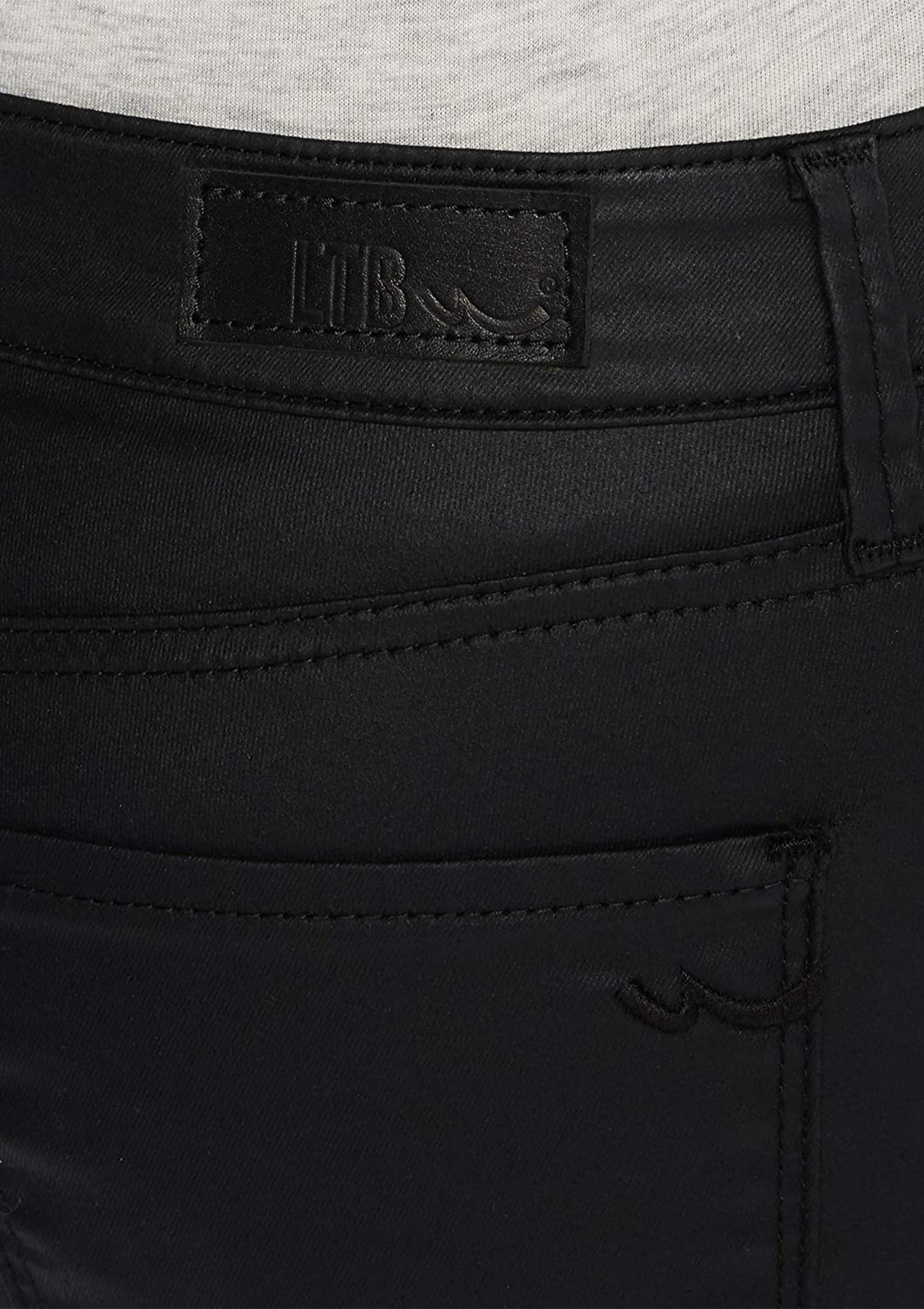 Nicole Night Coated Mid Rise Skinny Jean