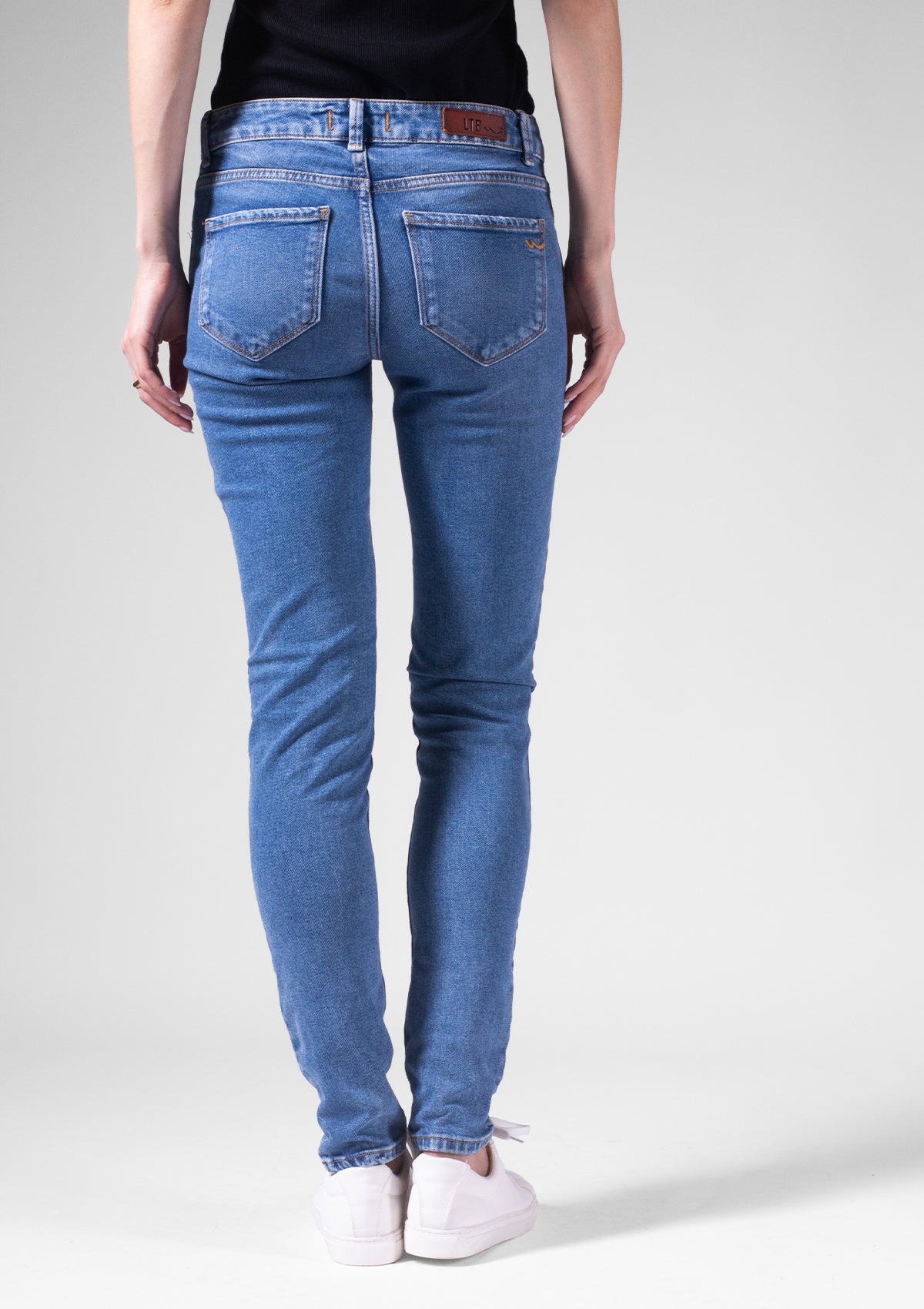 Nicole Sevita Mid Rise Skinny Jean