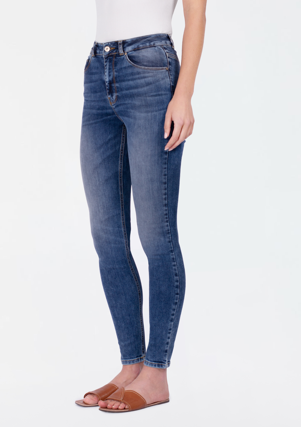 Patricia Jama High Rise Skinny Jean