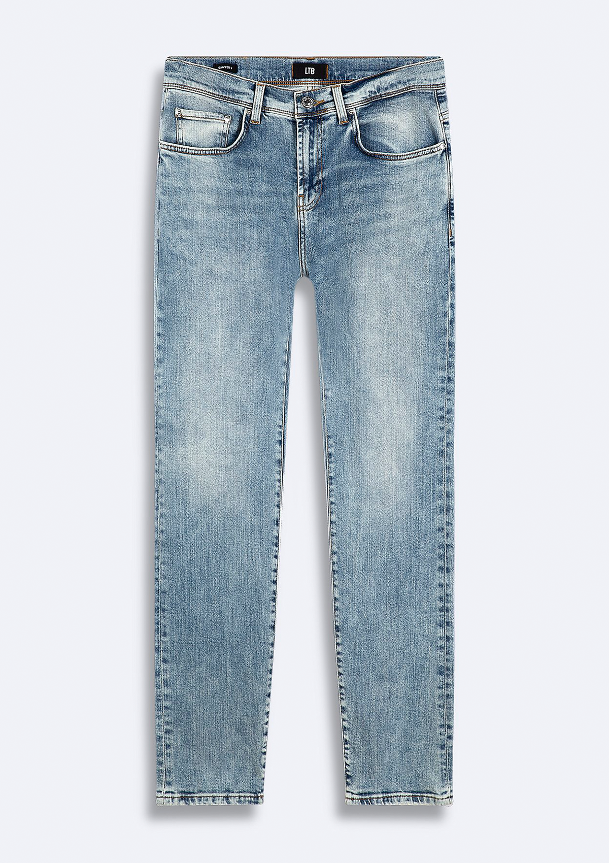 Sawyer Y Velan Mid Rise Slim Jean